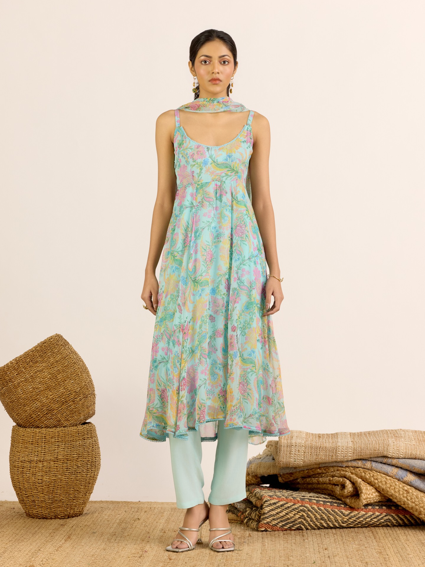 Blue Junie Suit Set