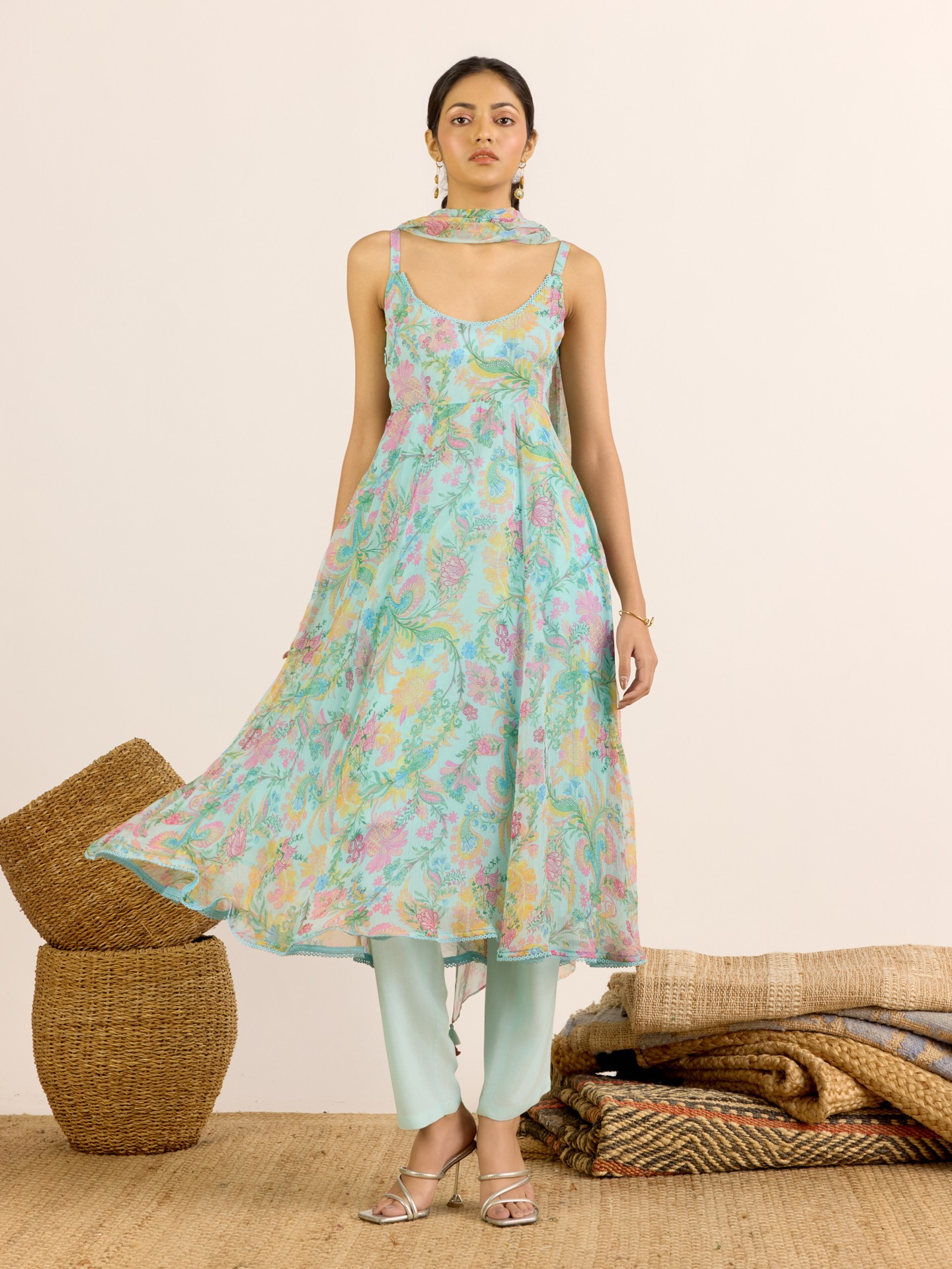 Blue Junie Suit Set