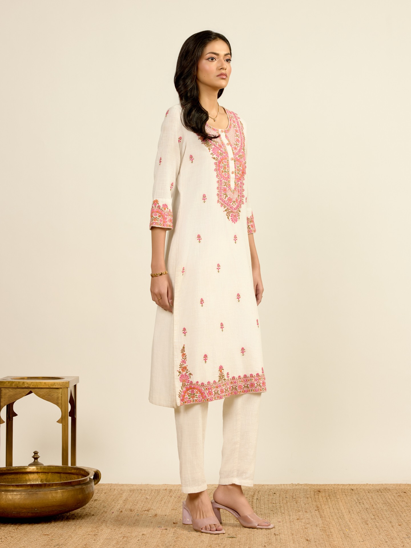 Off-White Reya Solid  Suit Set