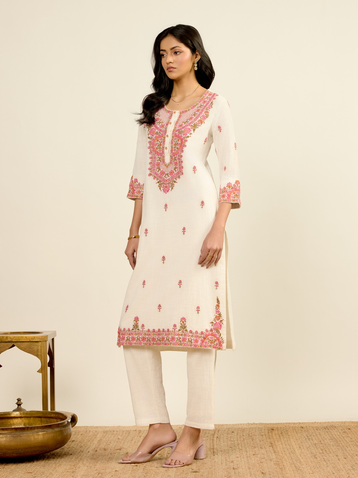 Off-White Reya Solid  Suit Set