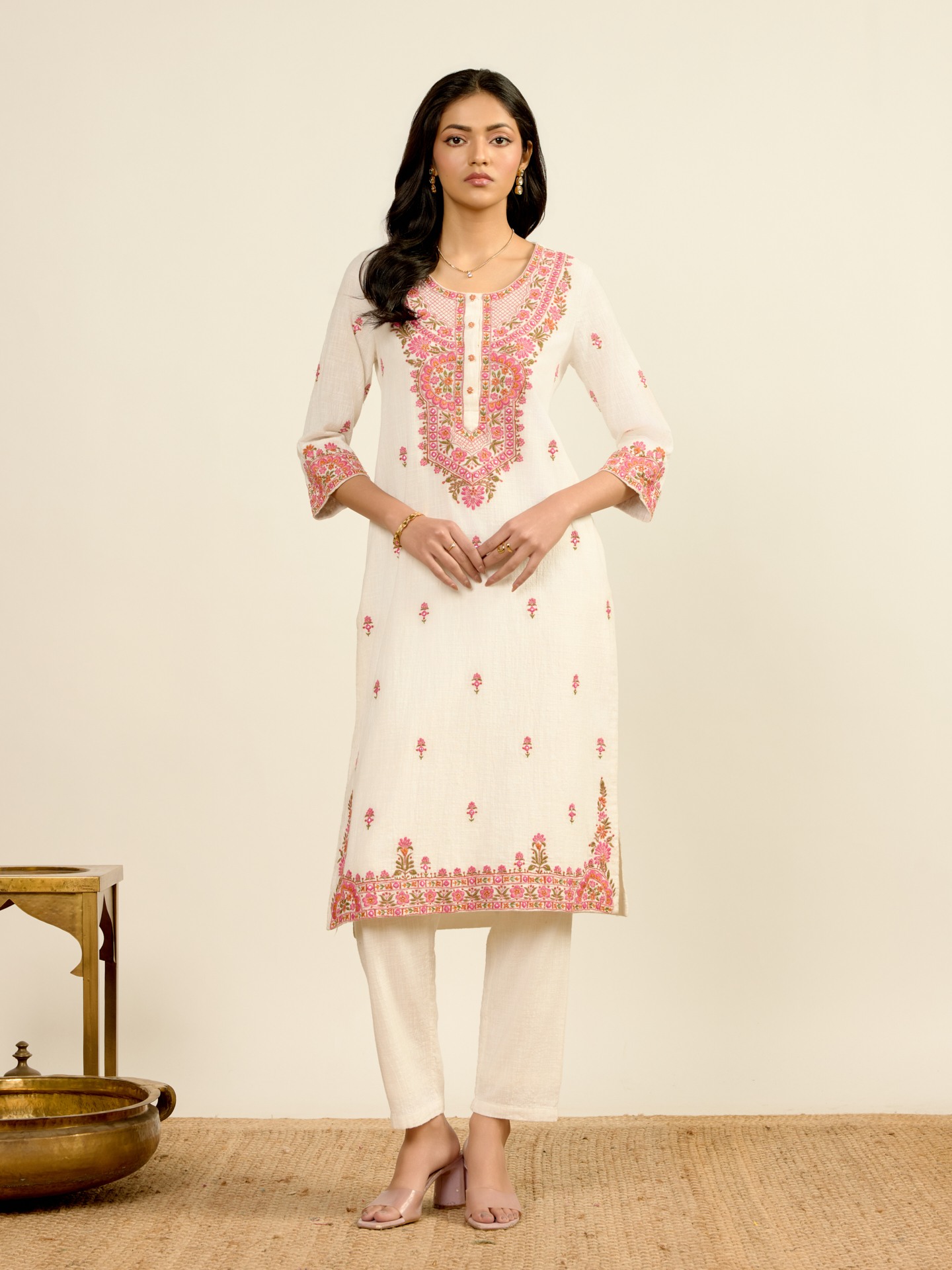 Off-White Reya Solid  Suit Set