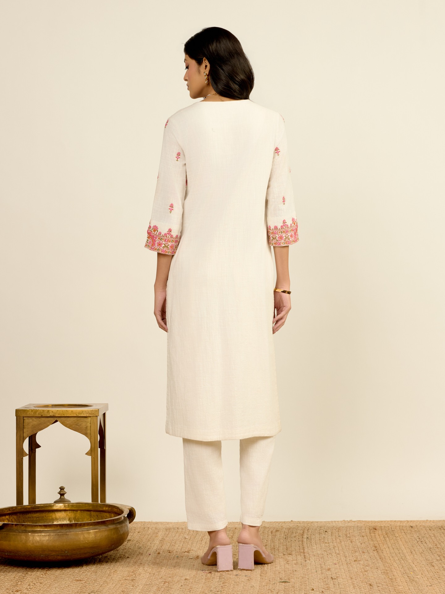 Off-White Reya Solid  Suit Set