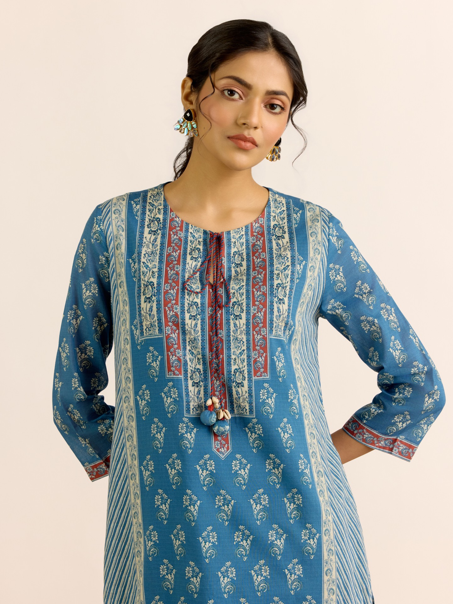 Blue Anjana Suit Set