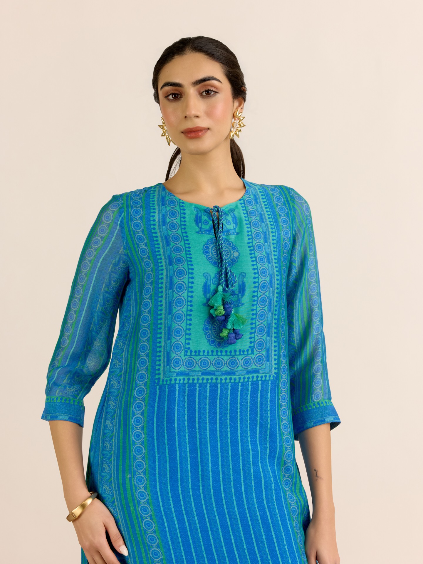 Blue Arpana Suit Set