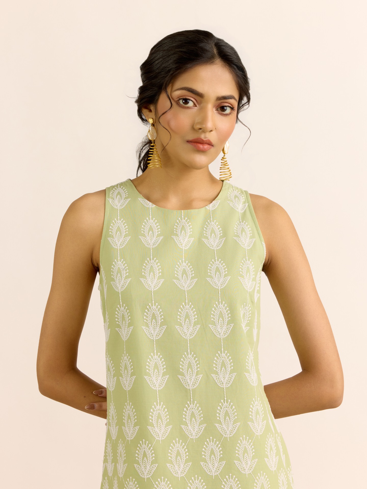 Sage Green Kishwar Festive Suit Set