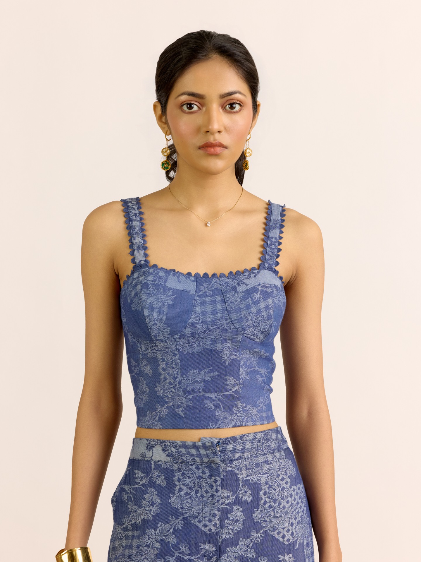 Denim Blue Fiona
 Cord Set