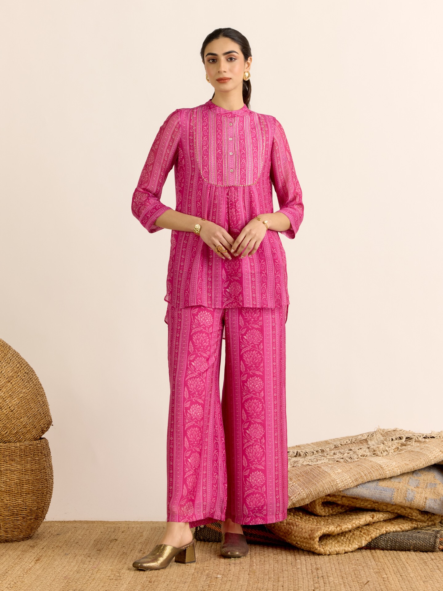 Fushia Toobah  Cord Set