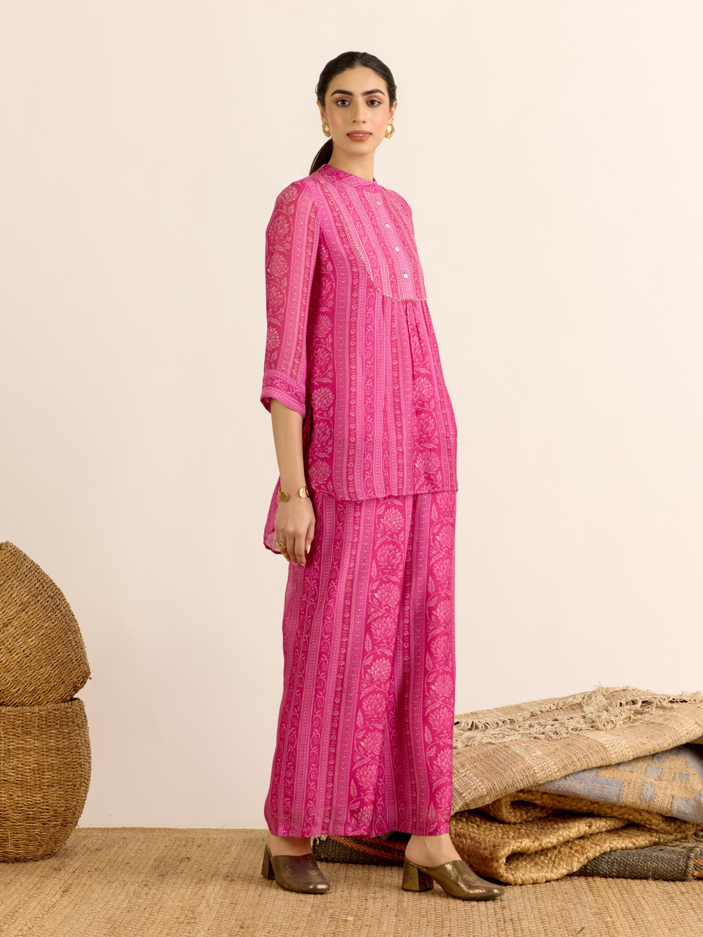 Fushia Toobah  Cord Set