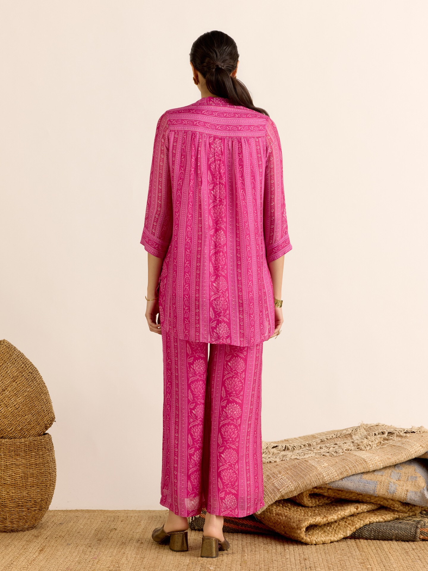 Fushia Toobah  Cord Set