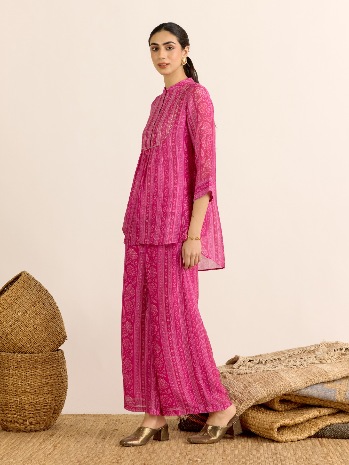 Fushia Toobah  Cord Set