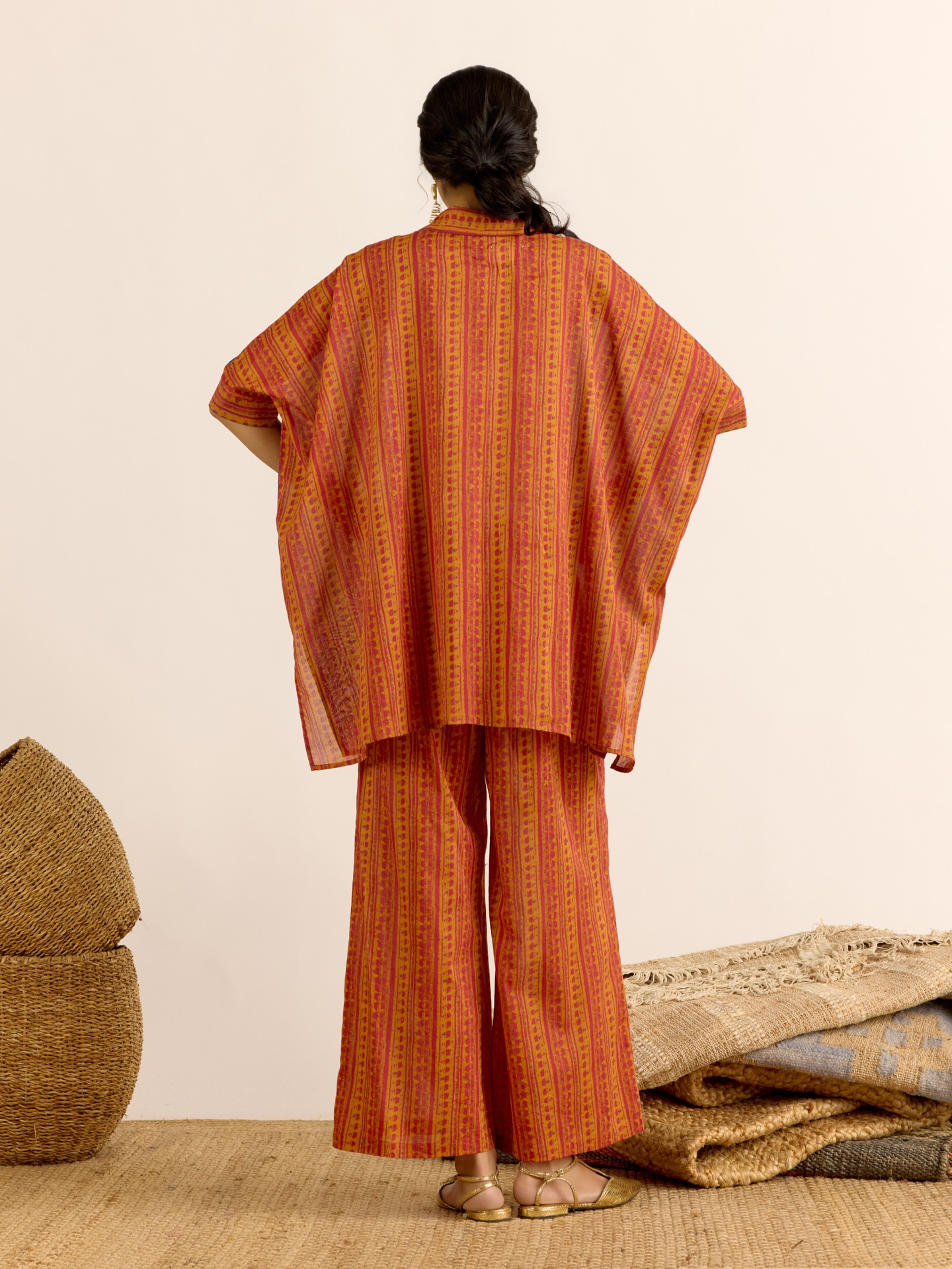 Rust Mishika Cord Set