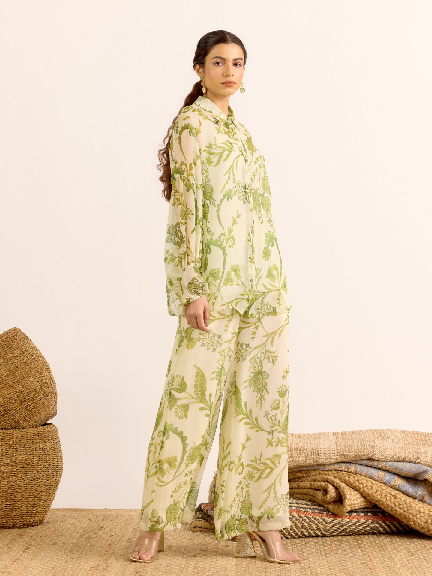Green Junie Cord Set