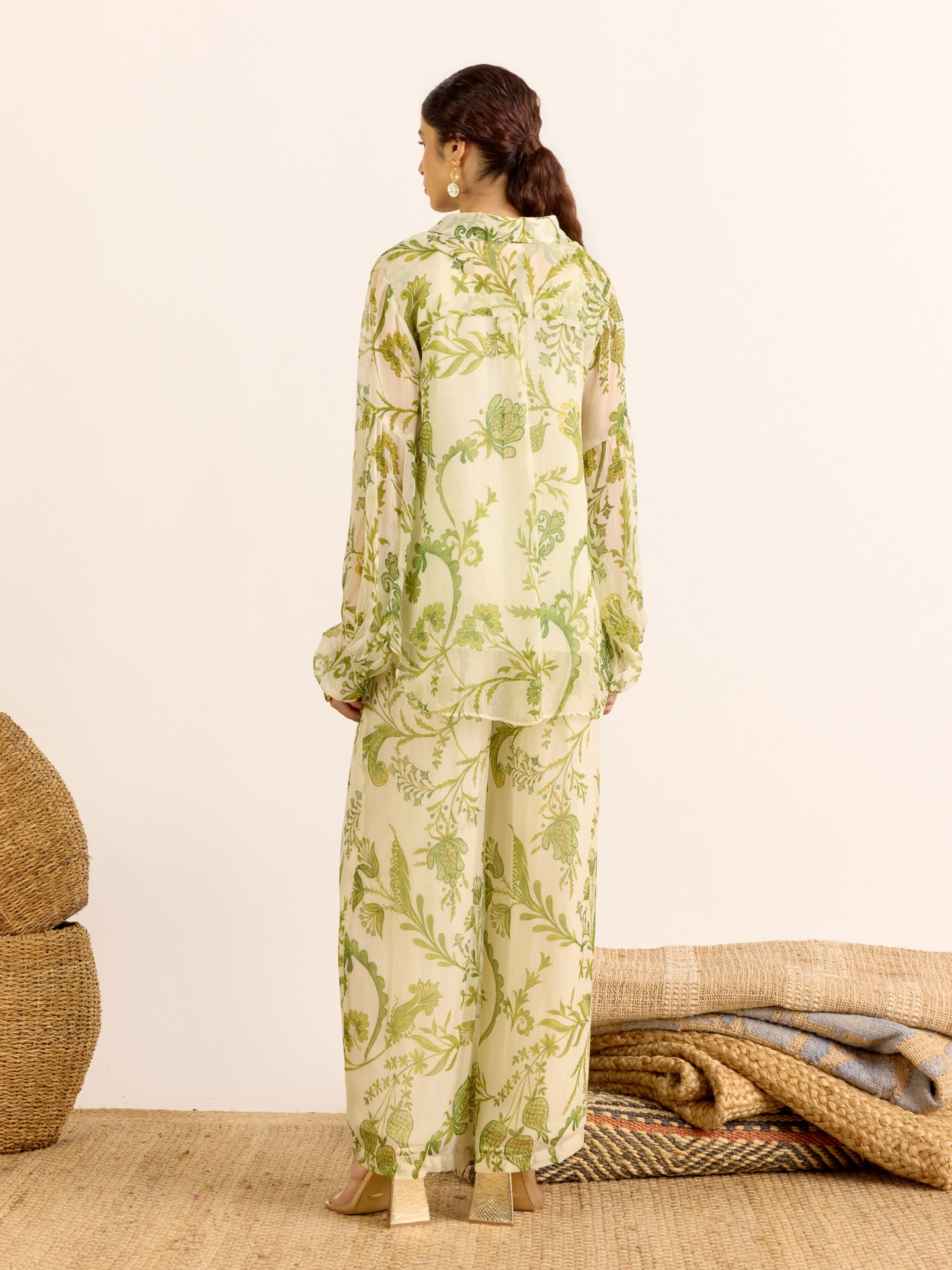 Green Junie Cord Set