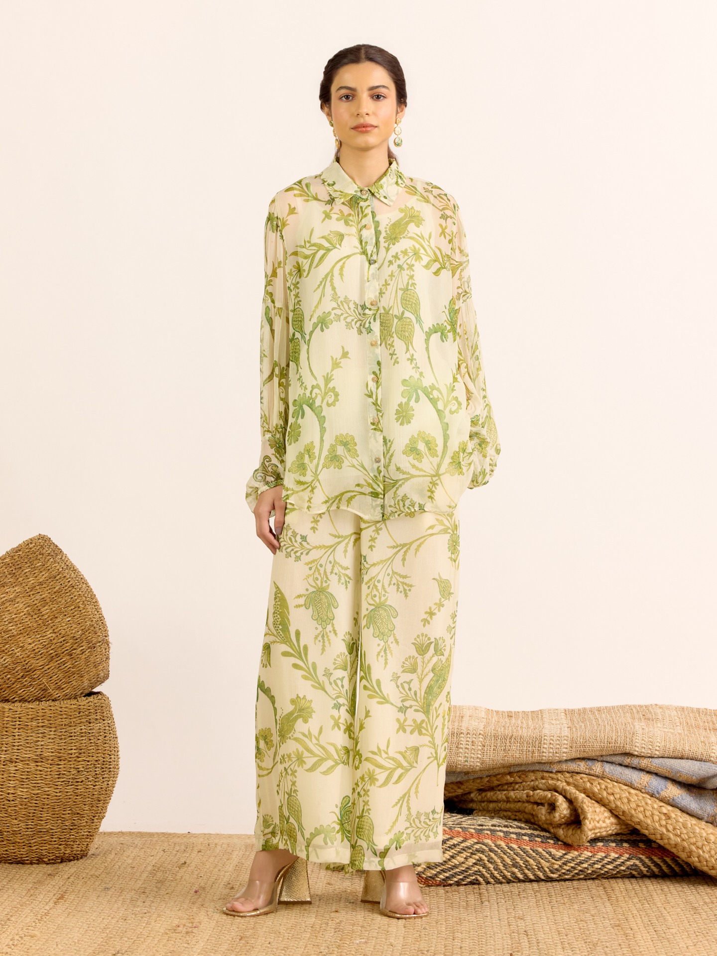 Green Junie Cord Set