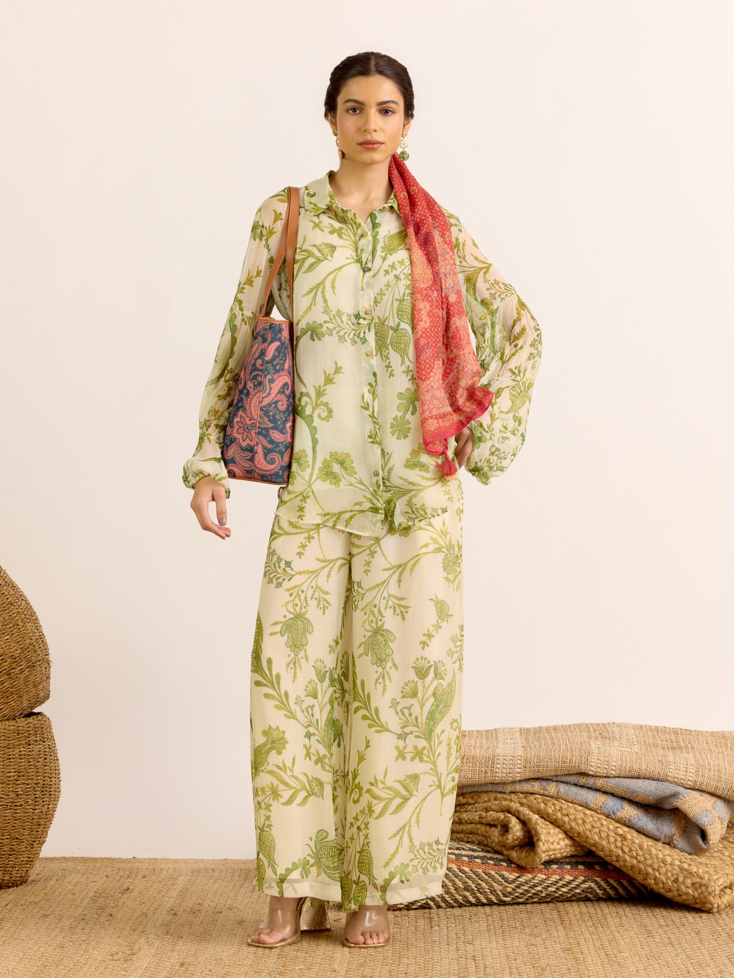 Green Junie Cord Set