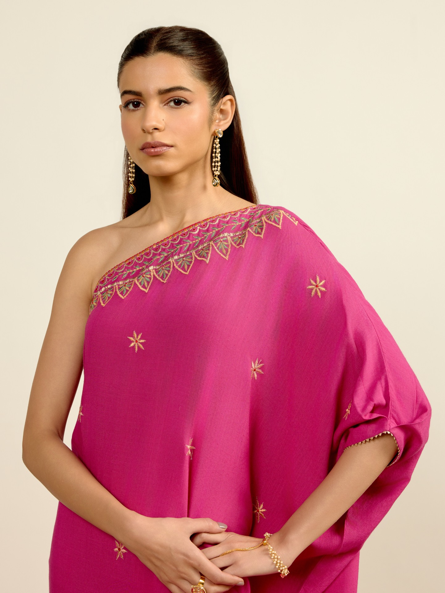 Purple Mabel Solid
 Kaftan