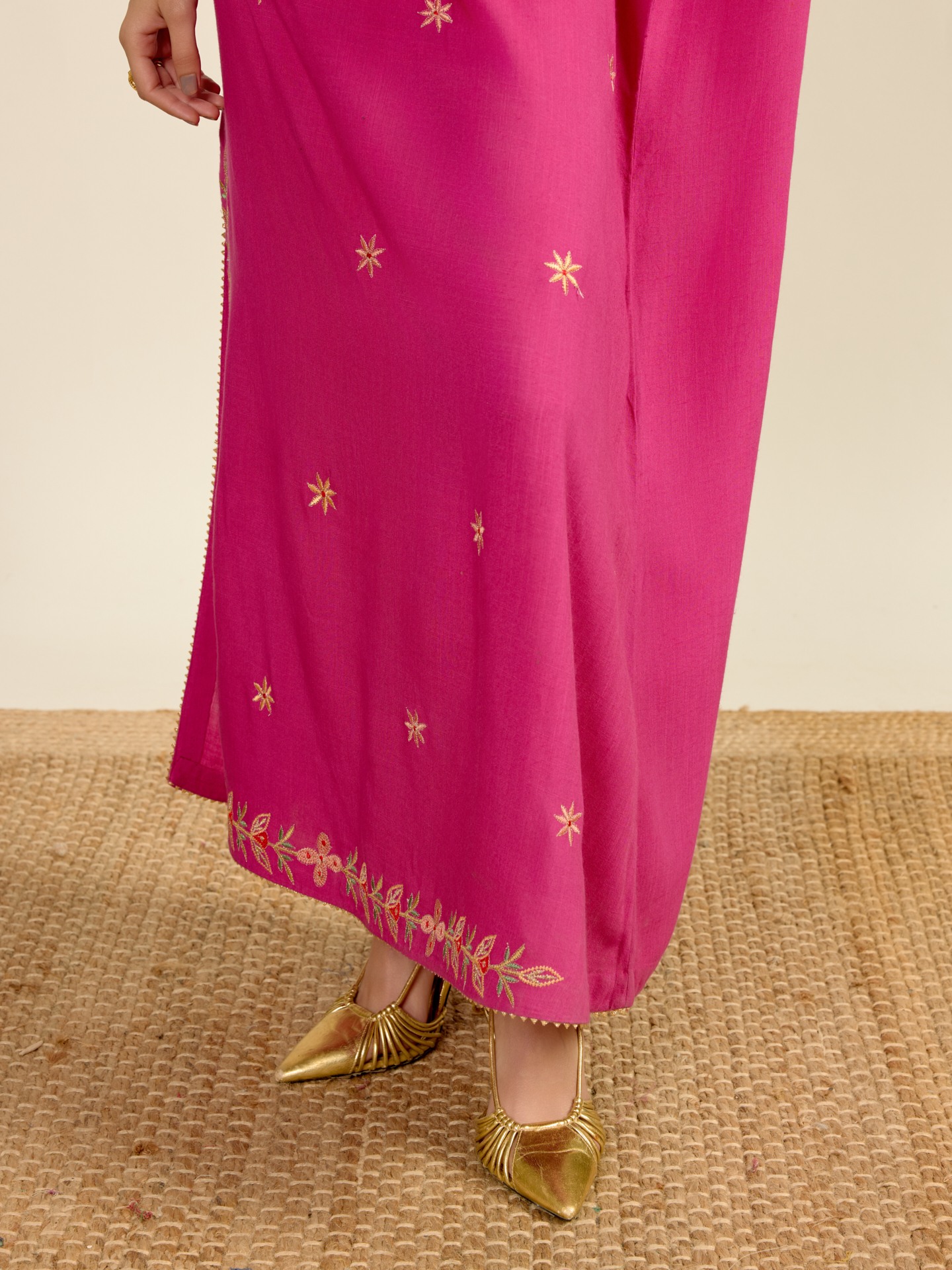 Purple Mabel Solid
 Kaftan