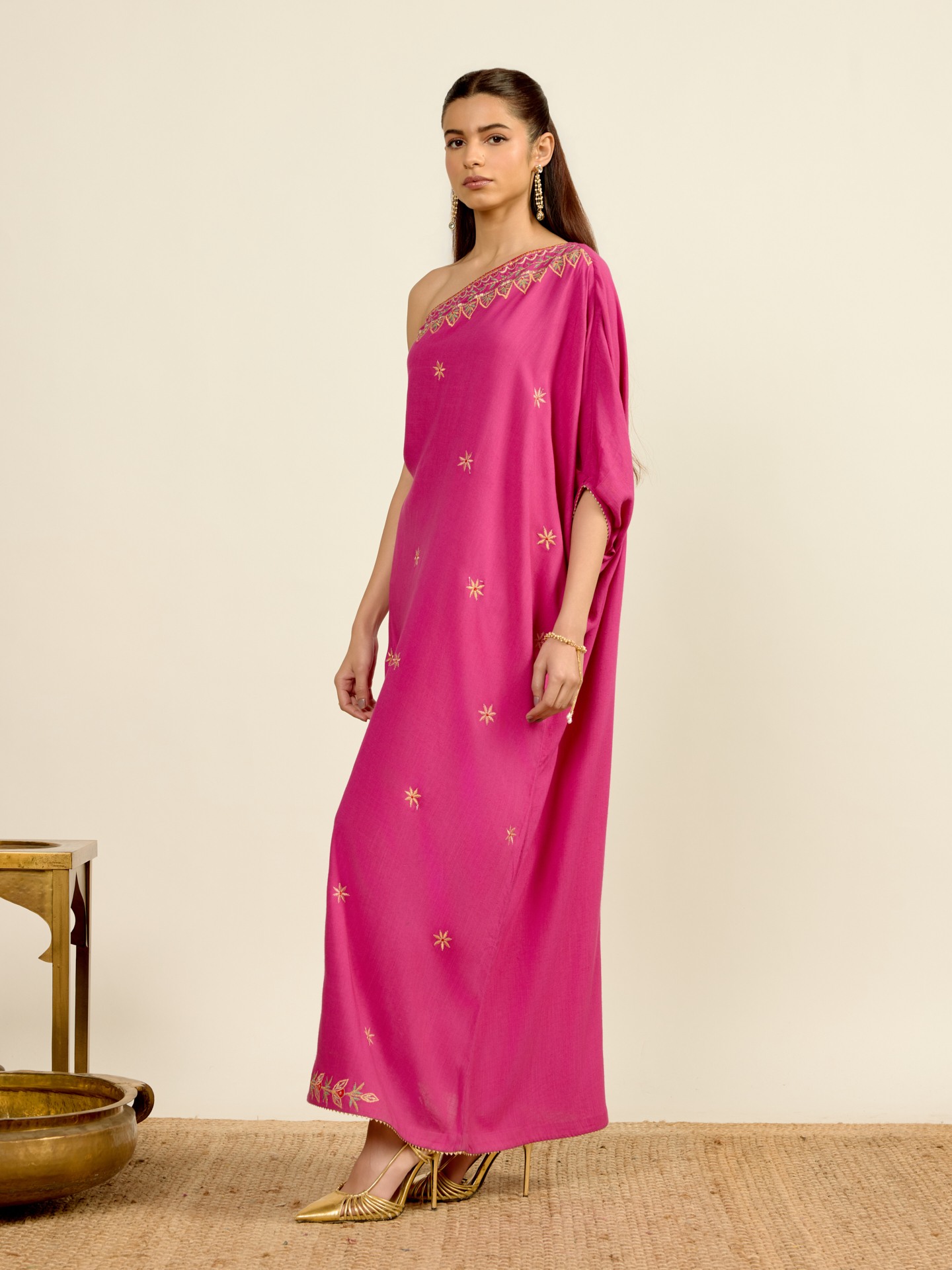 Purple Mabel Solid
 Kaftan