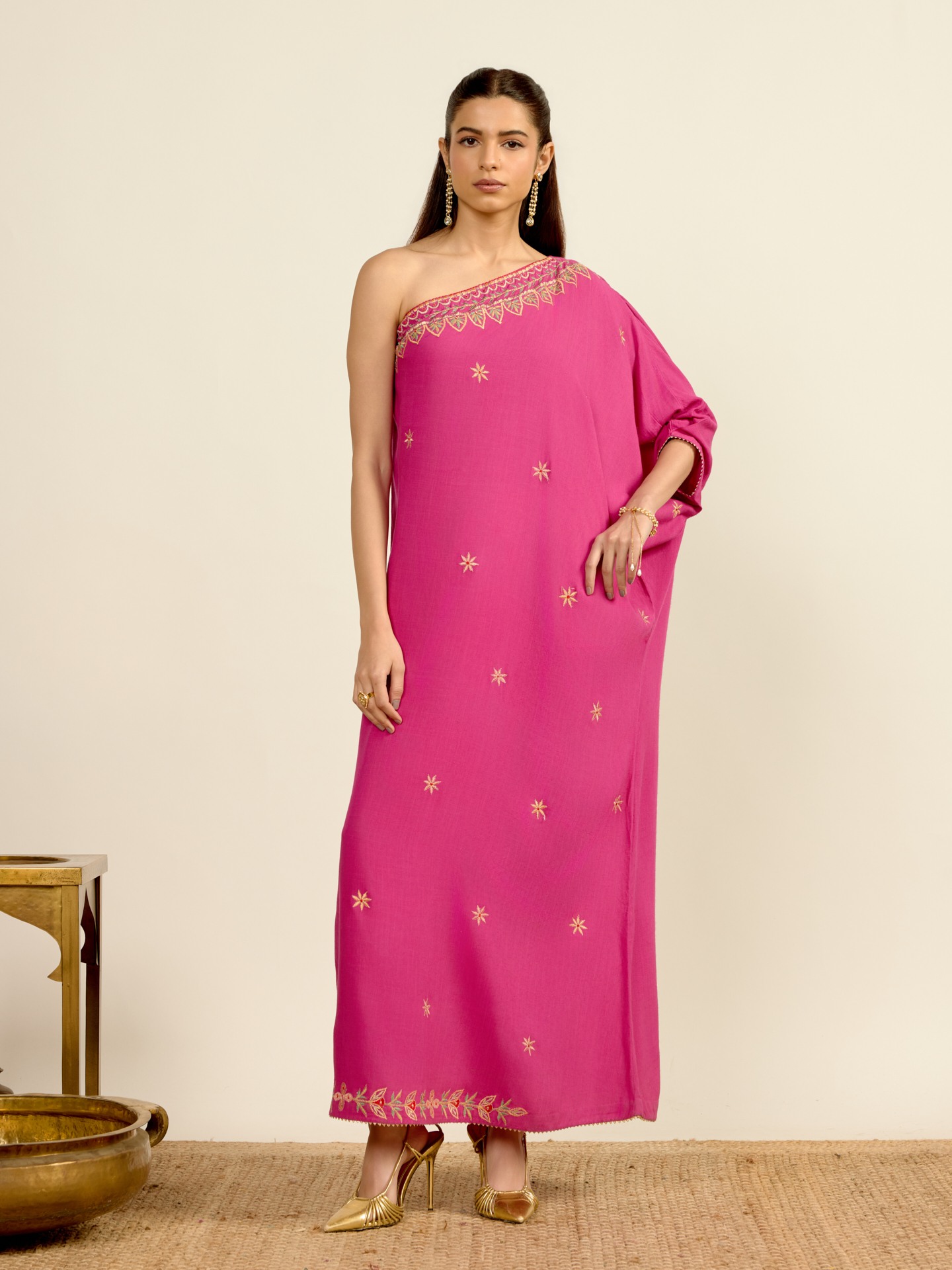 Purple Mabel Solid
 Kaftan