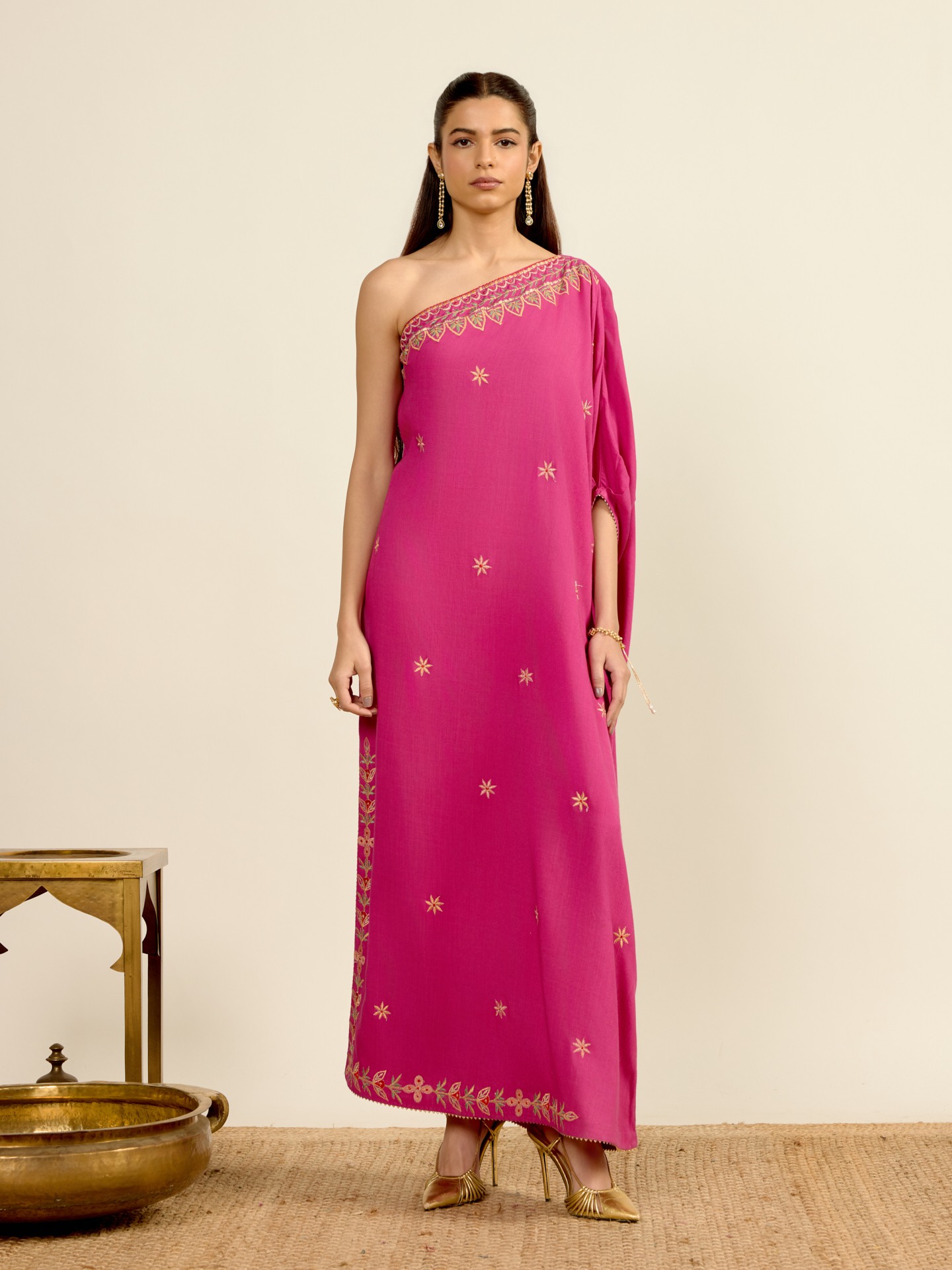 Purple Mabel Solid
 Kaftan