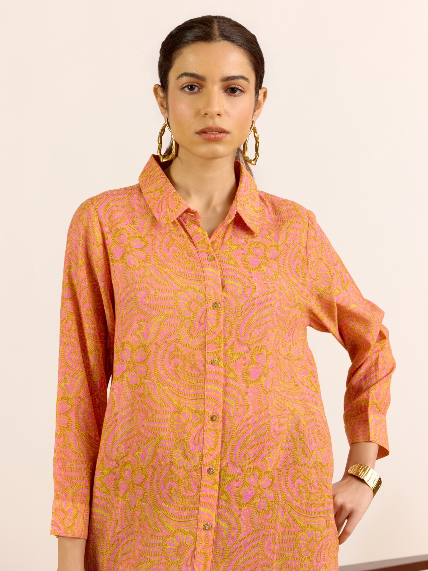 Rust Navya Kurta