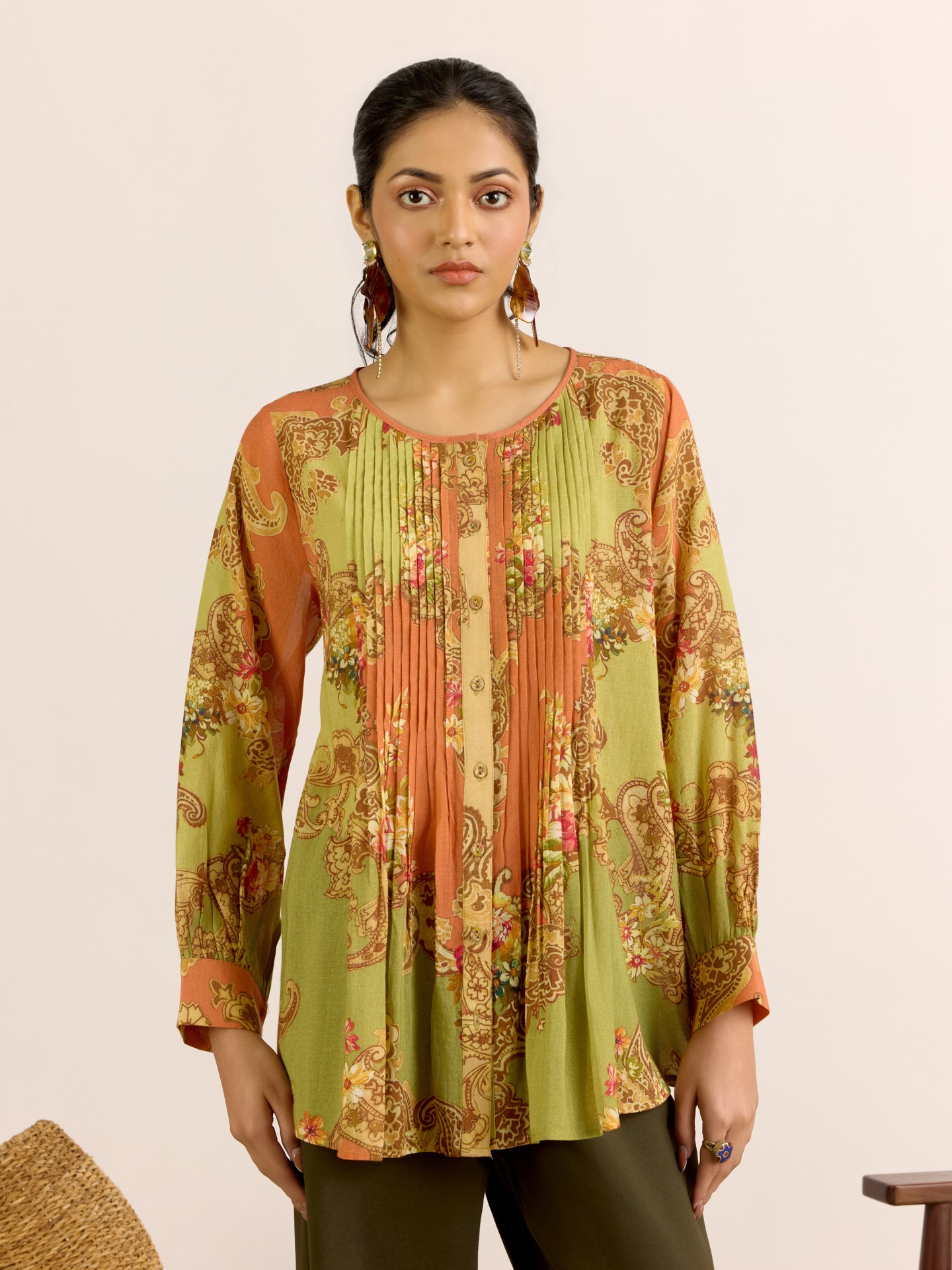 Green Sahas Kurti