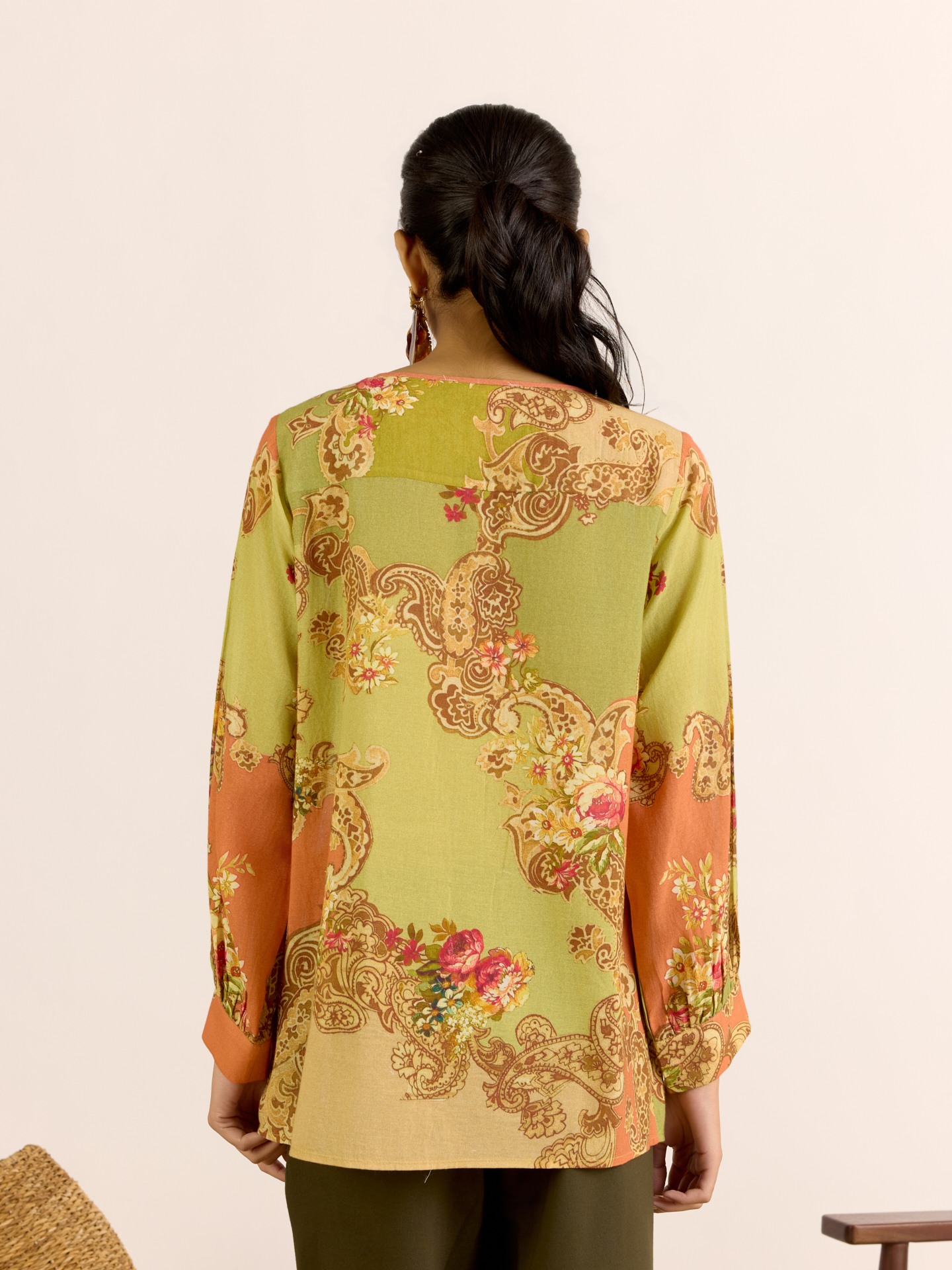 Green Sahas Kurti