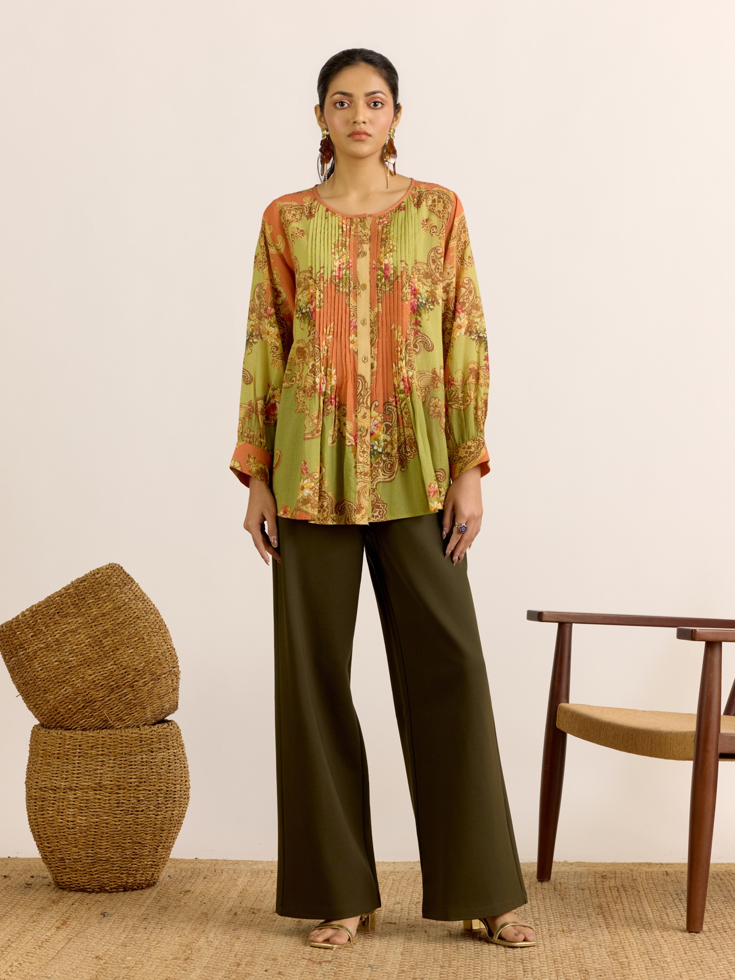 Green Sahas Kurti