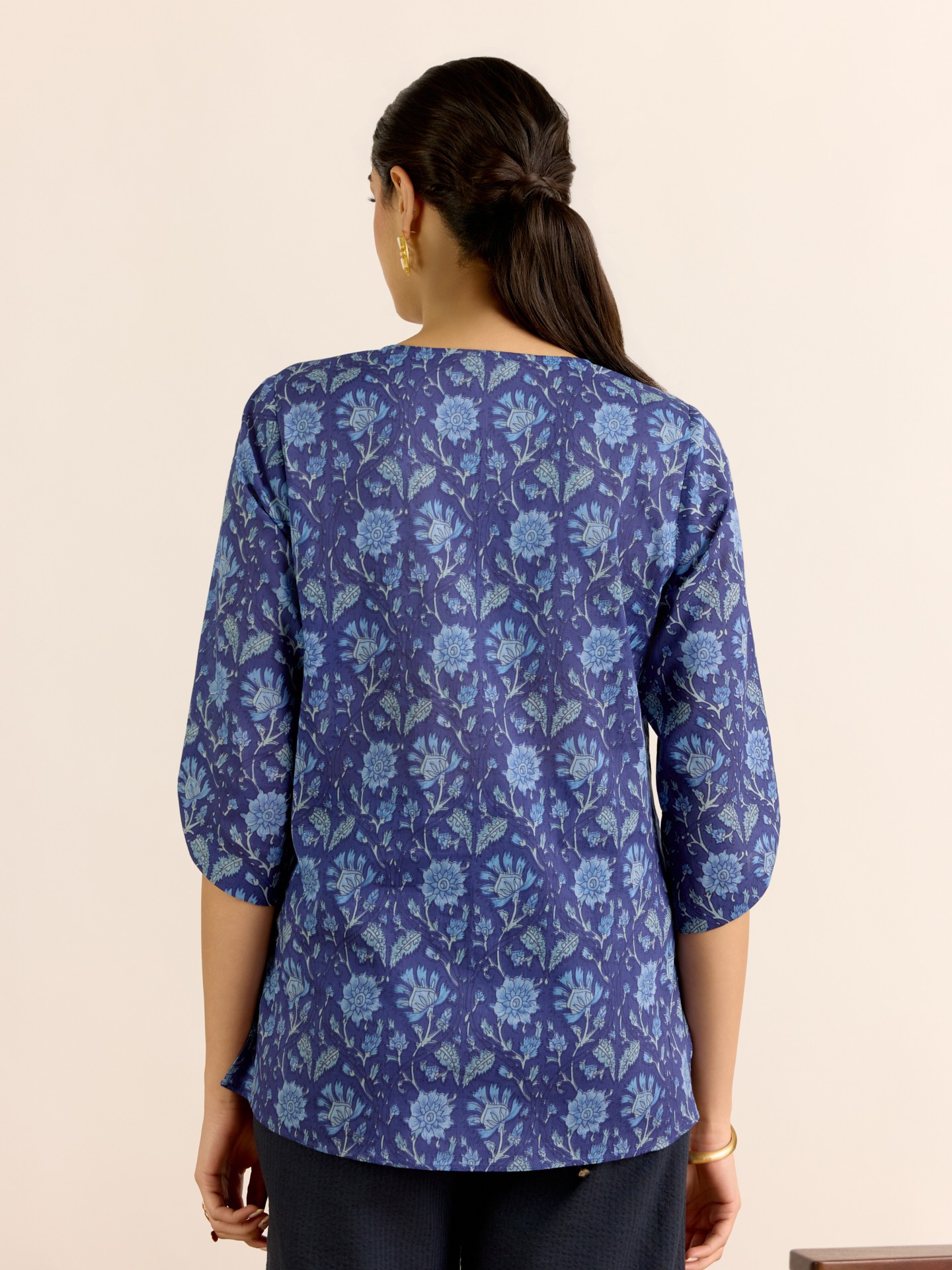 Blue Agastya Kurti