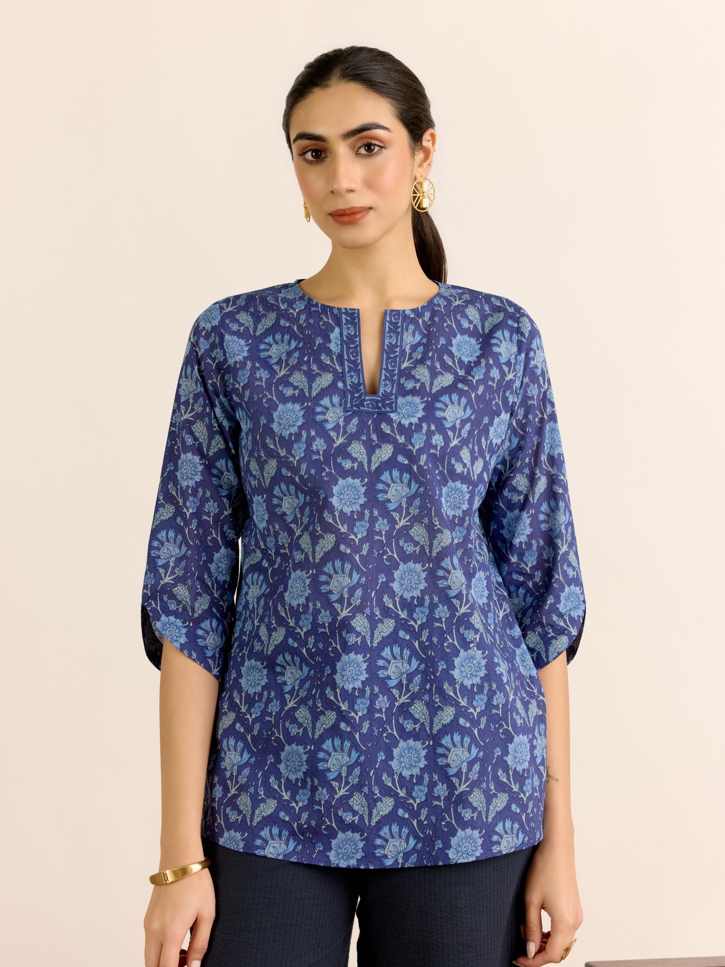 Blue Agastya Kurti