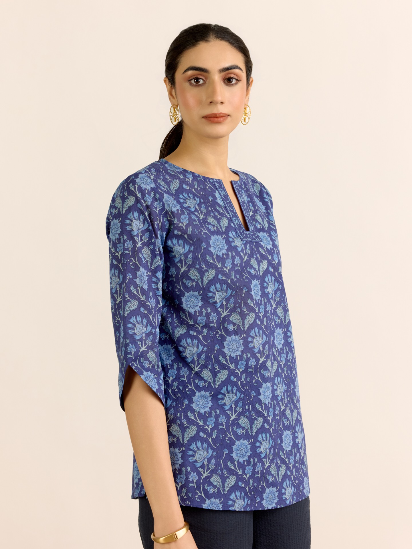 Blue Agastya Kurti