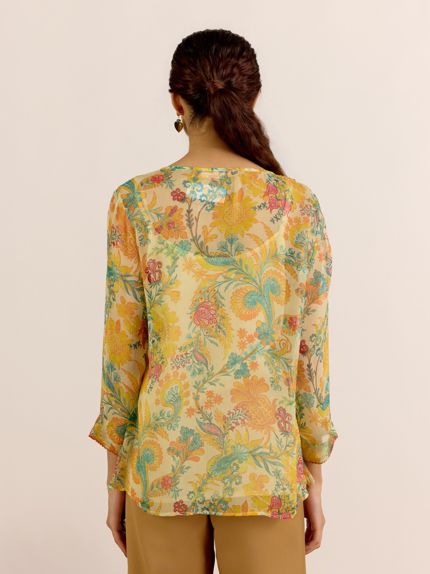 Ecru Junie Kurti