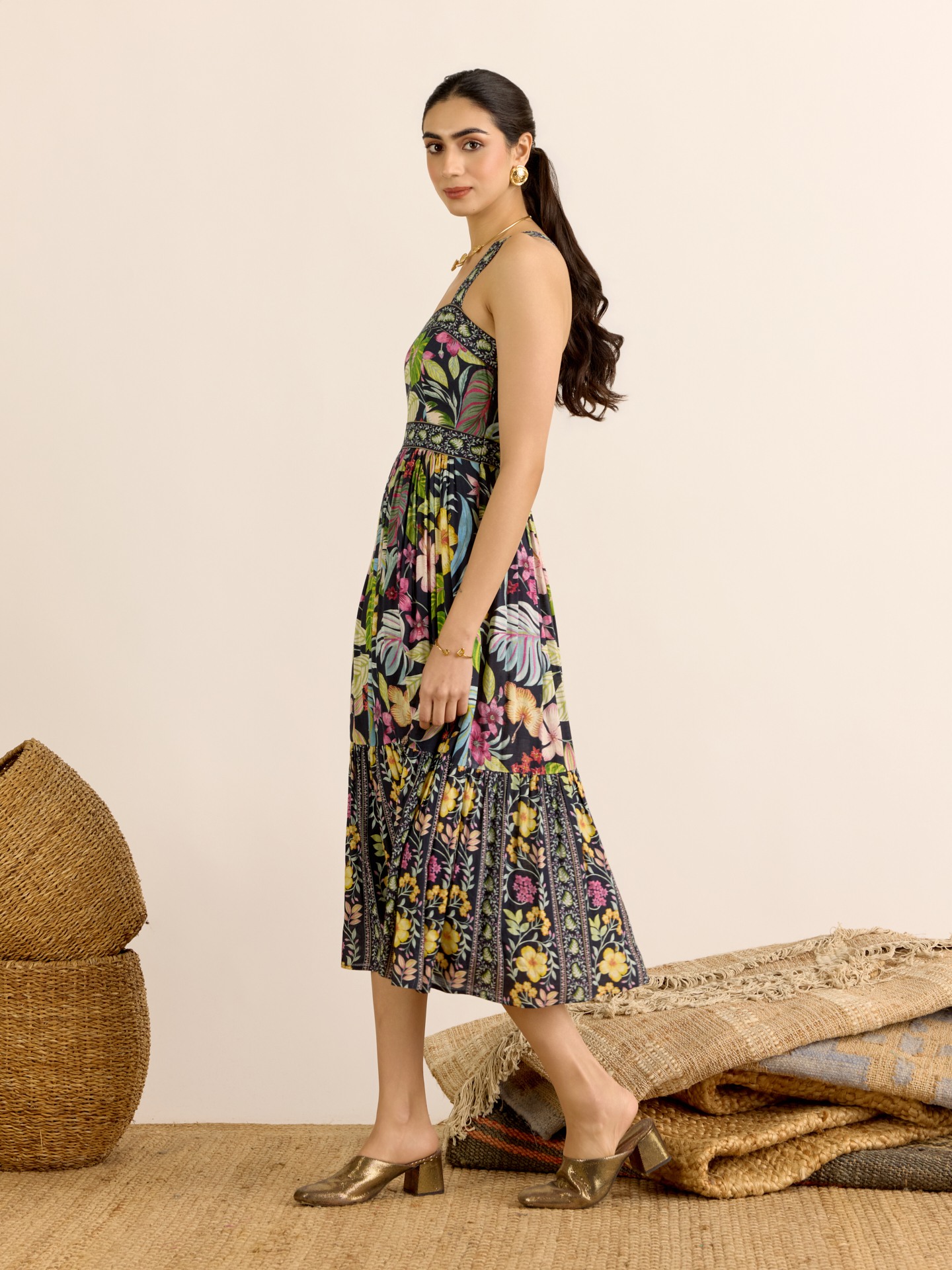 Black Aurora Long Dress