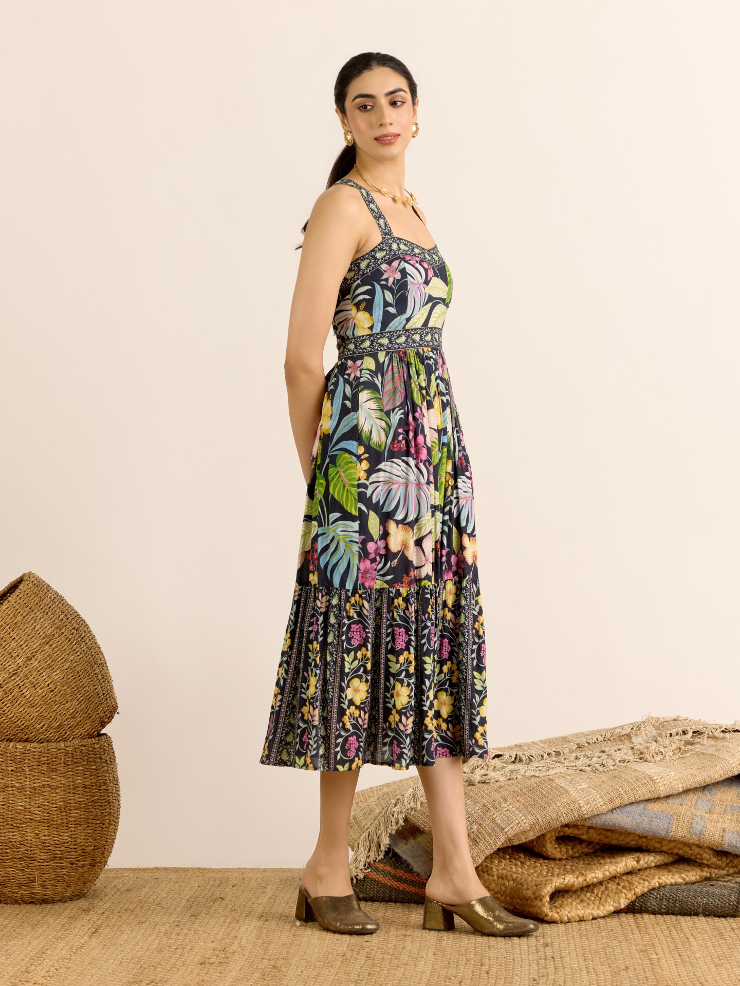 Black Aurora Long Dress