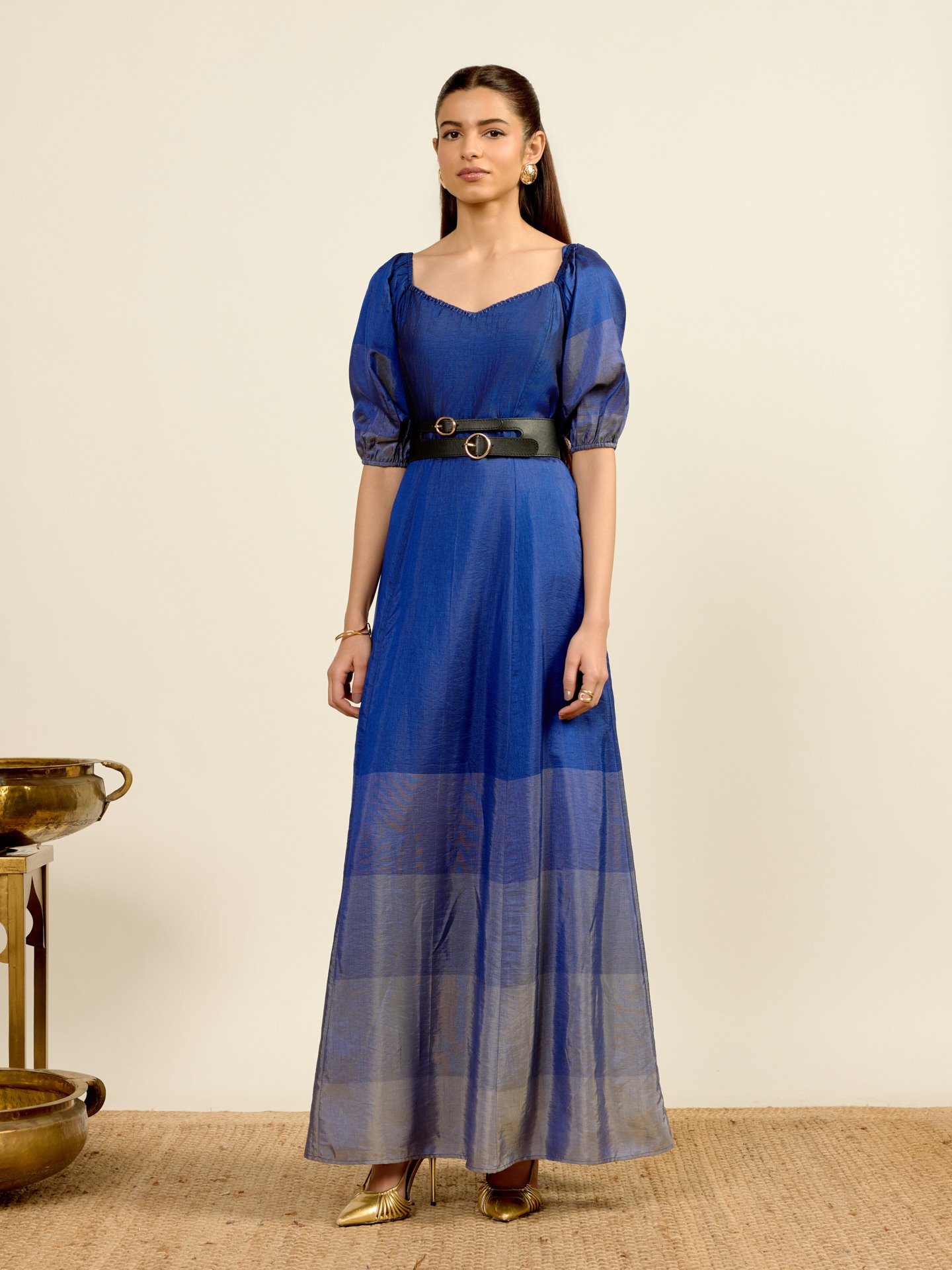 Blue Priyal Festive Long Dress