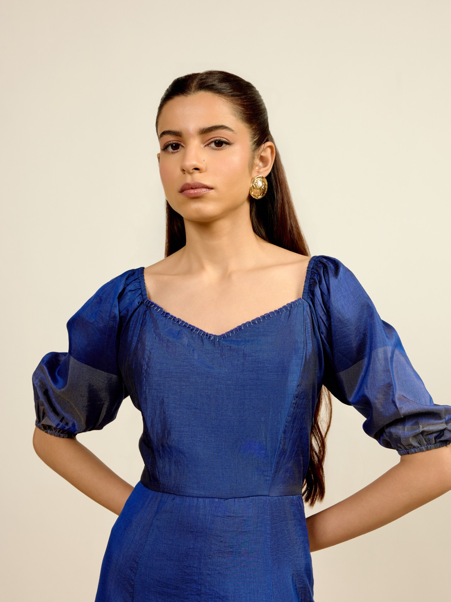Blue Priyal Festive Long Dress