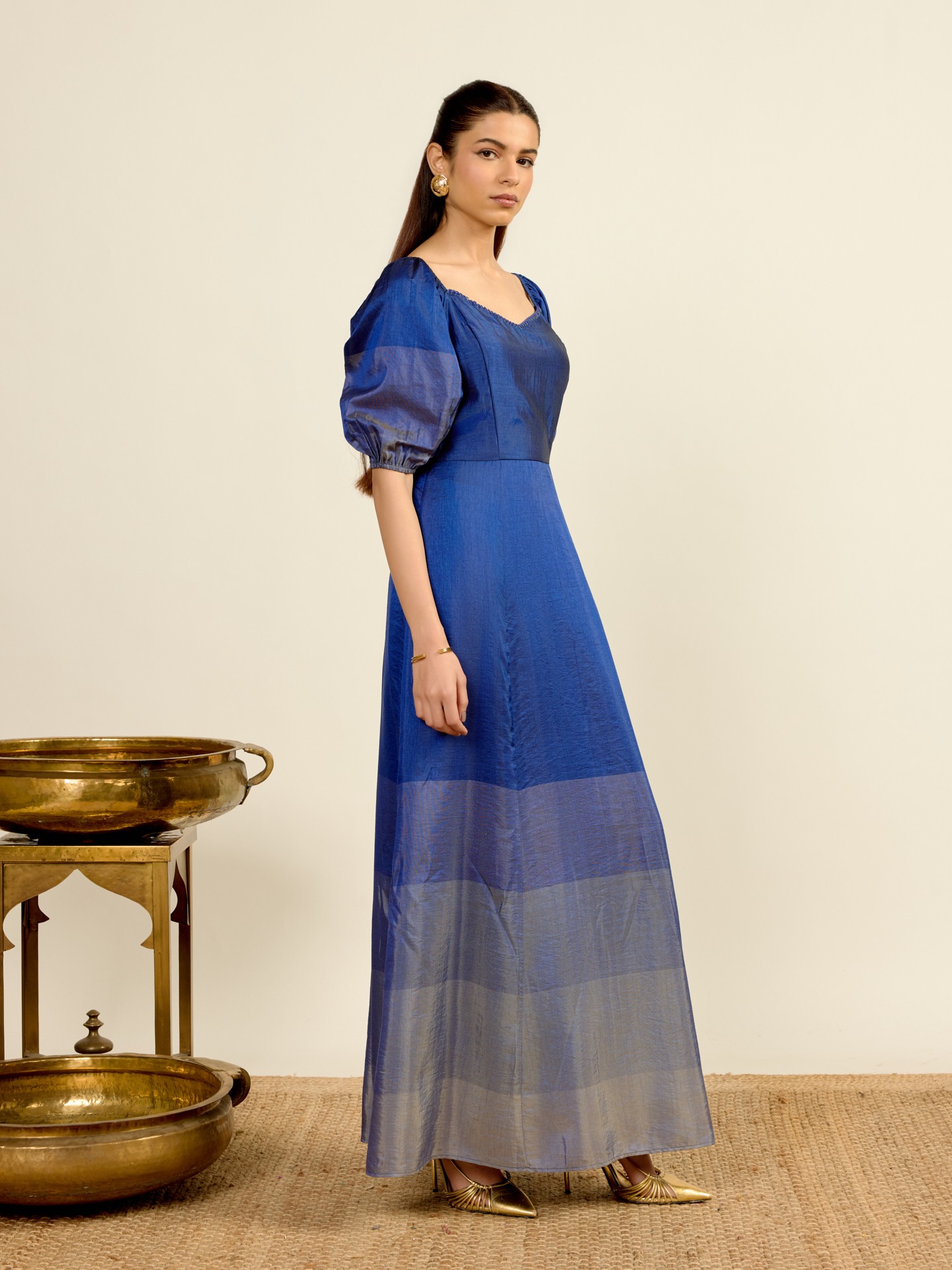 Blue Priyal Festive Long Dress