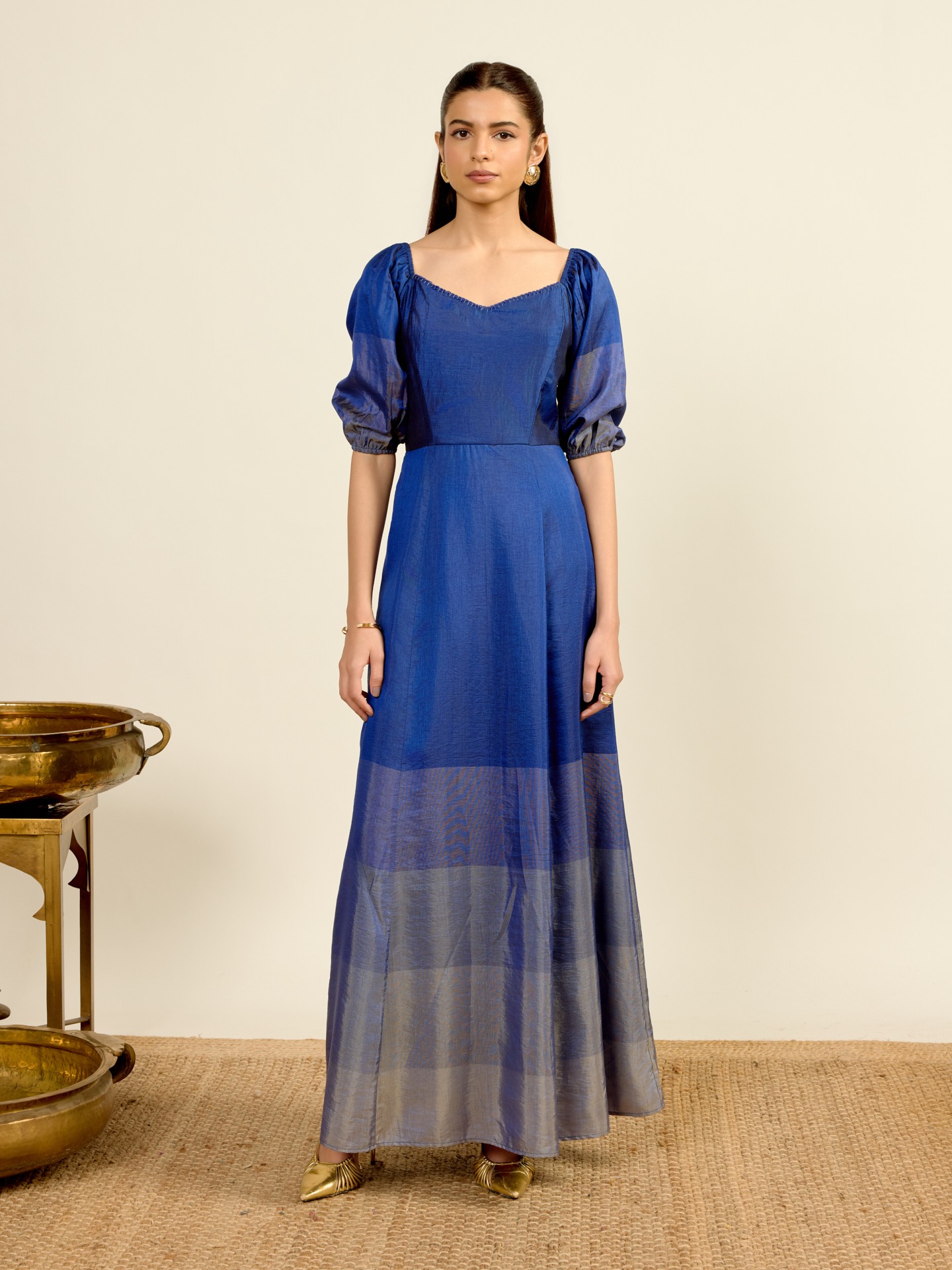 Blue Priyal Festive Long Dress