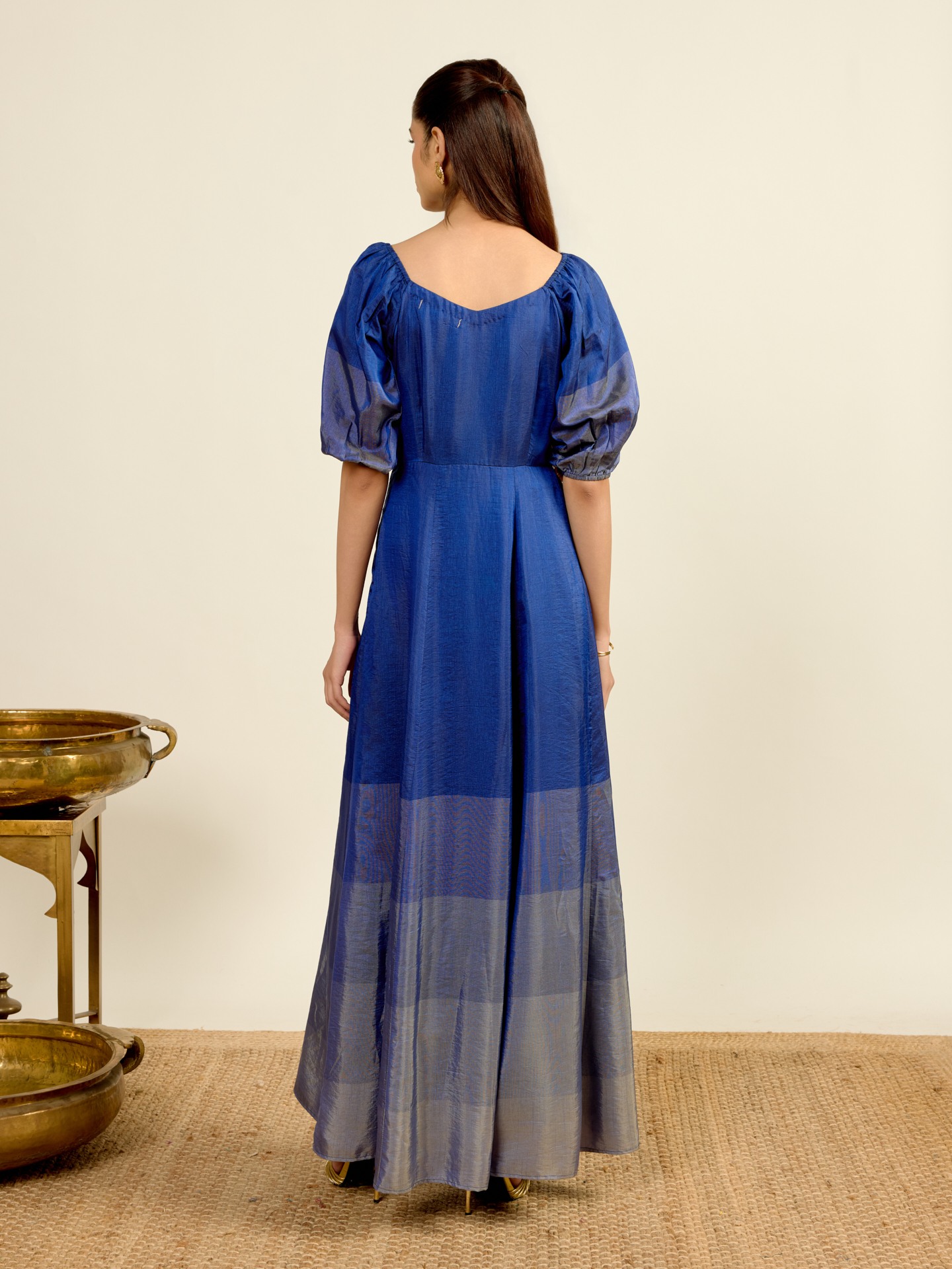 Blue Priyal Festive Long Dress