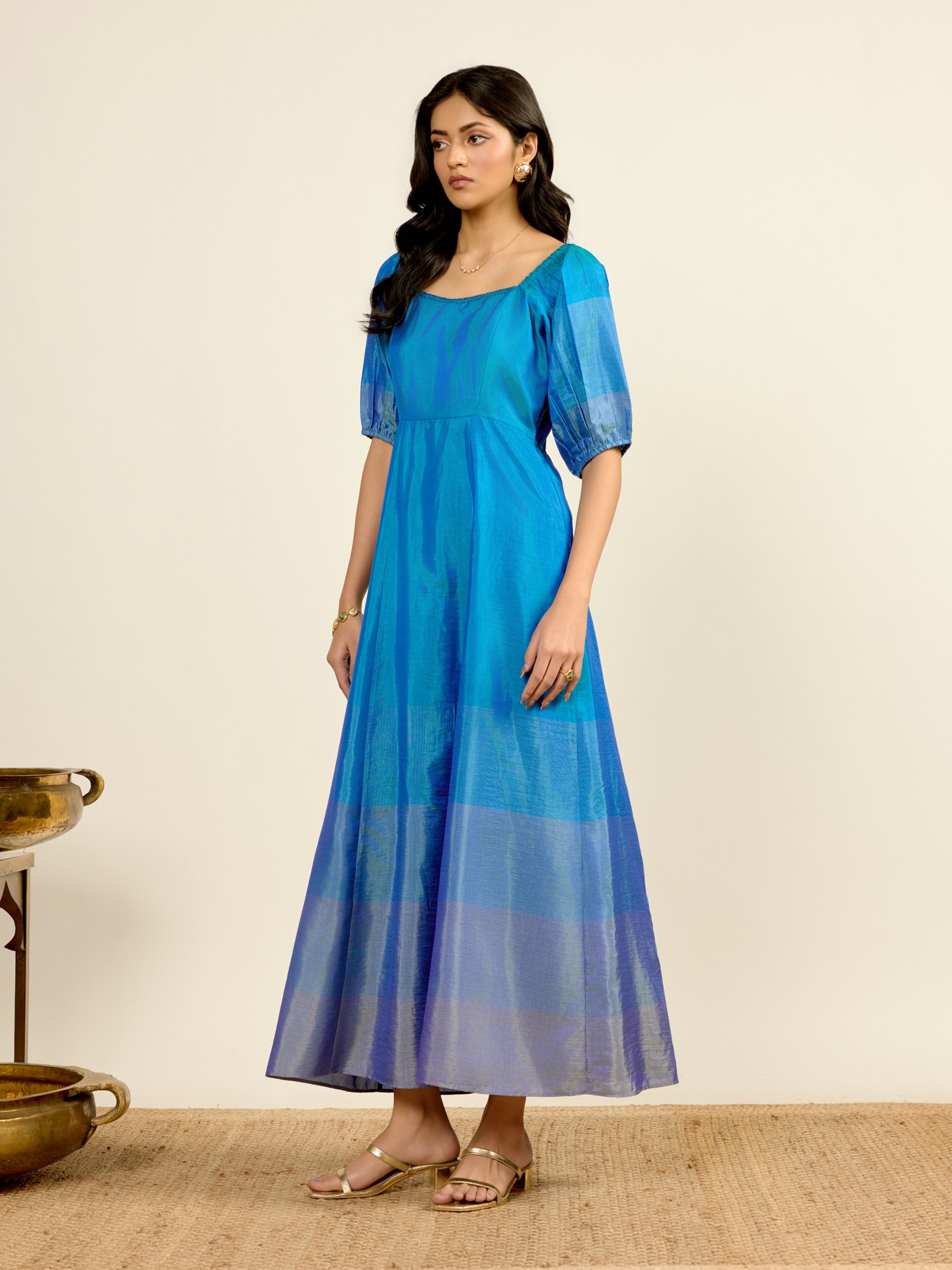 Blue Priyal Festive Long Dress