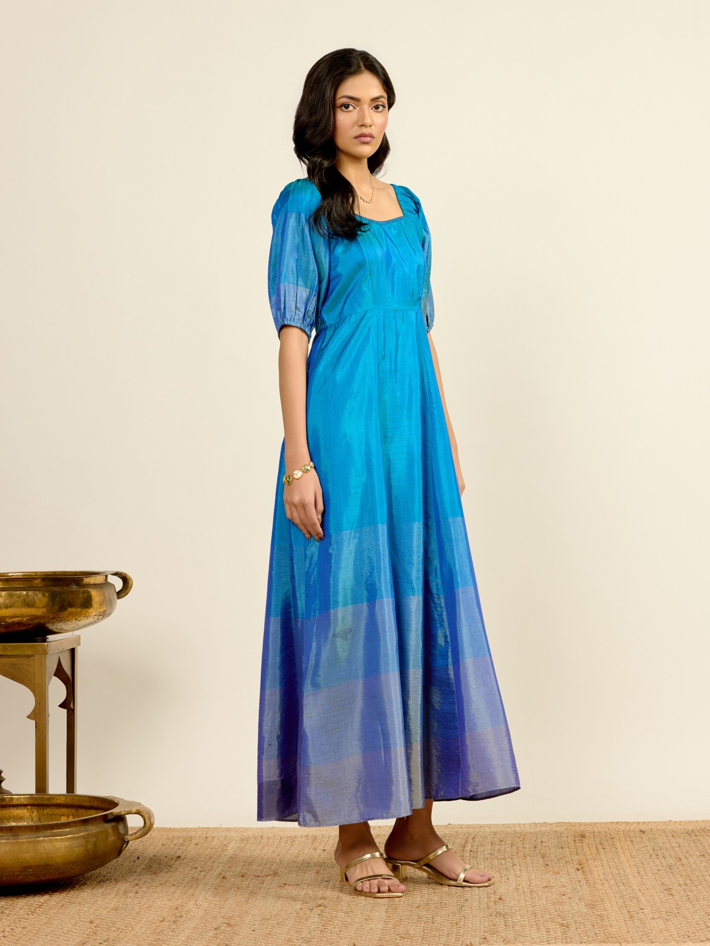 Blue Priyal Festive Long Dress