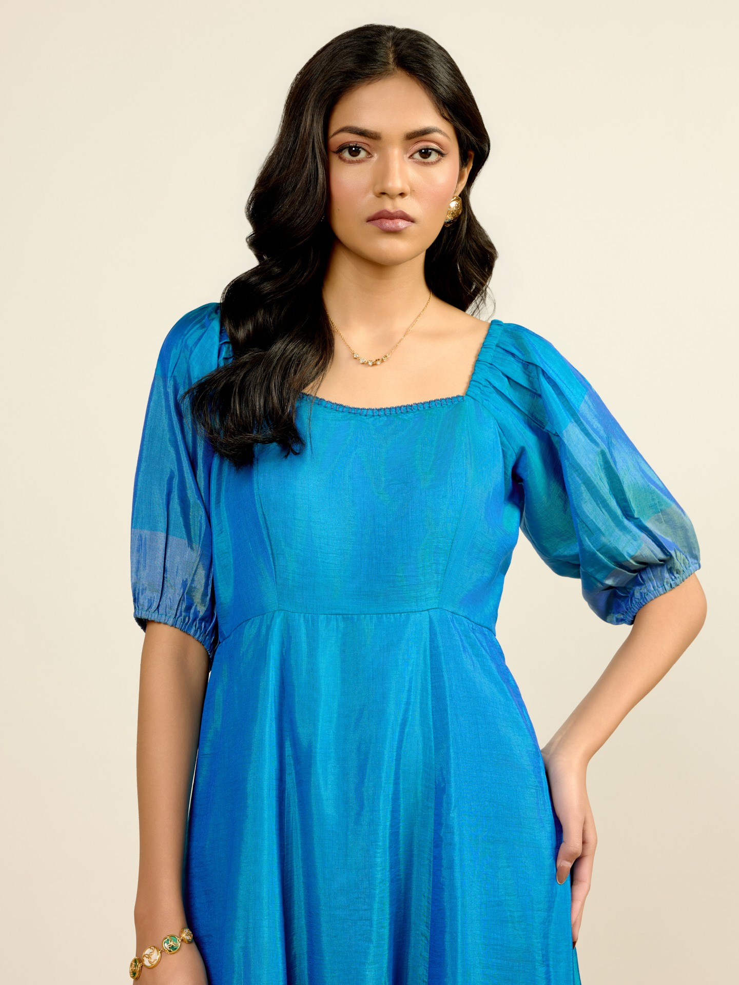Blue Priyal Festive Long Dress