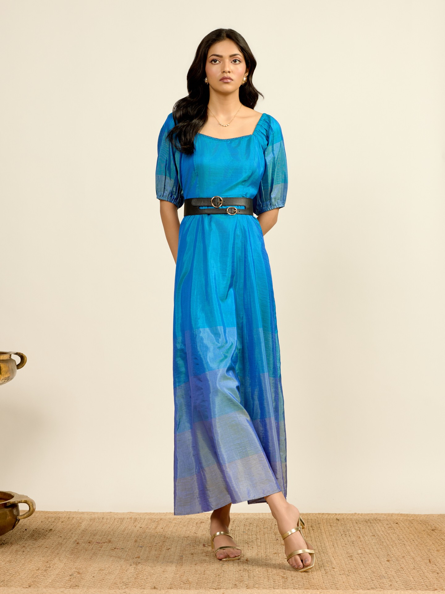 Blue Priyal Festive Long Dress