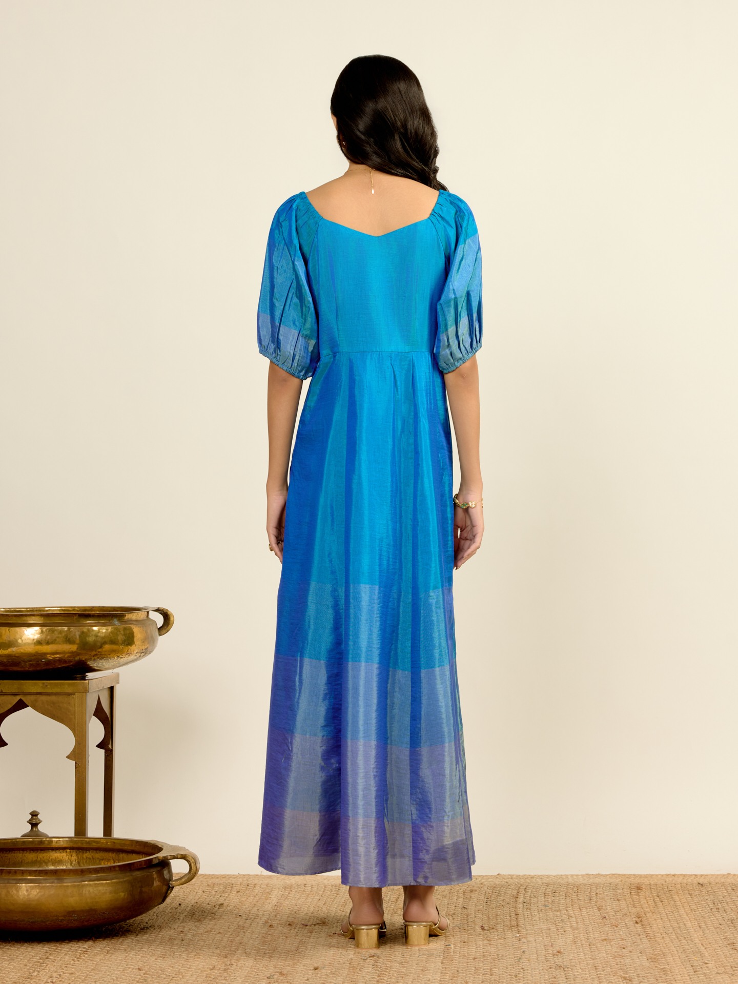 Blue Priyal Festive Long Dress