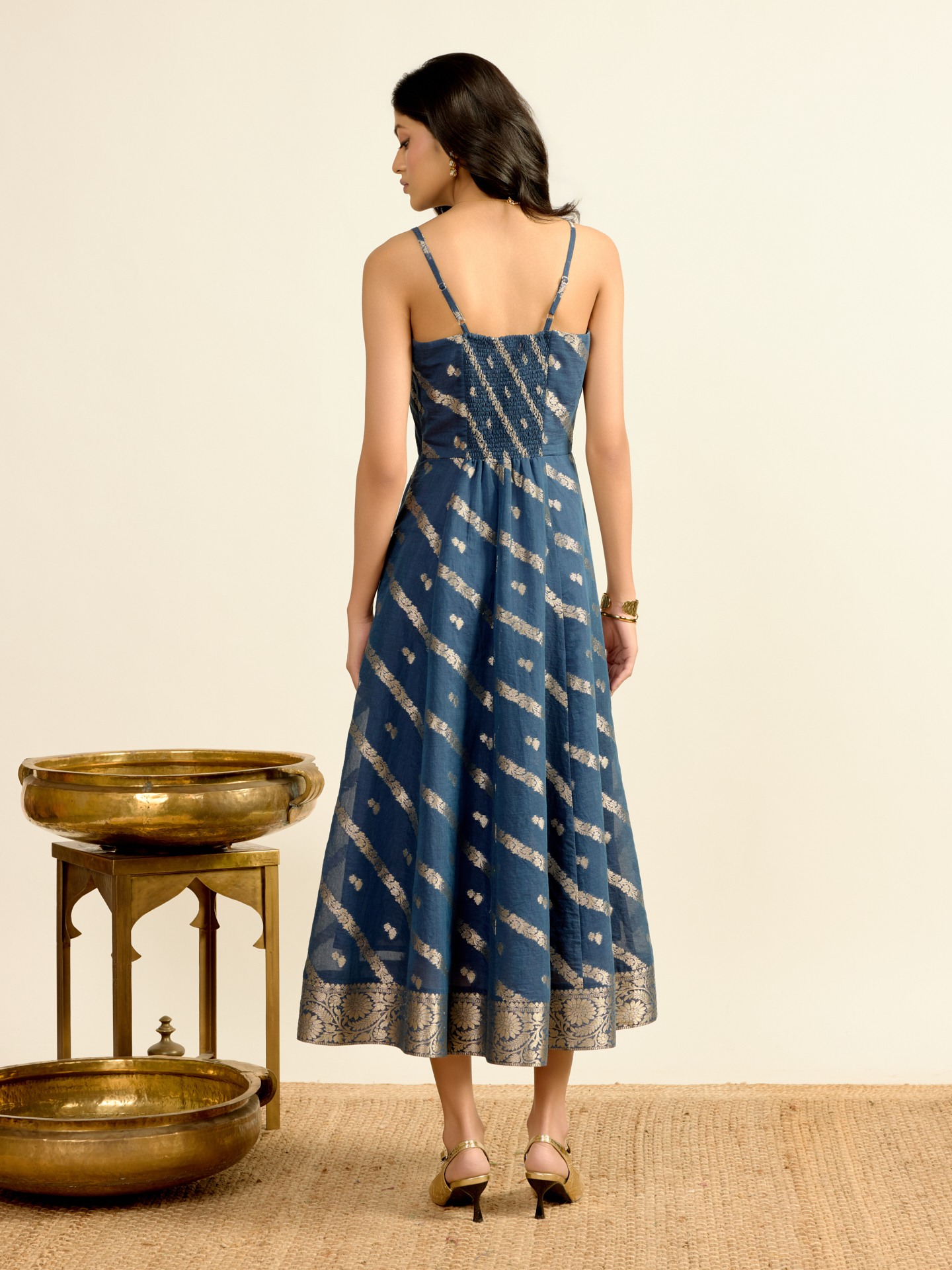 Royal Blue Sudiksha Festive Long Dress