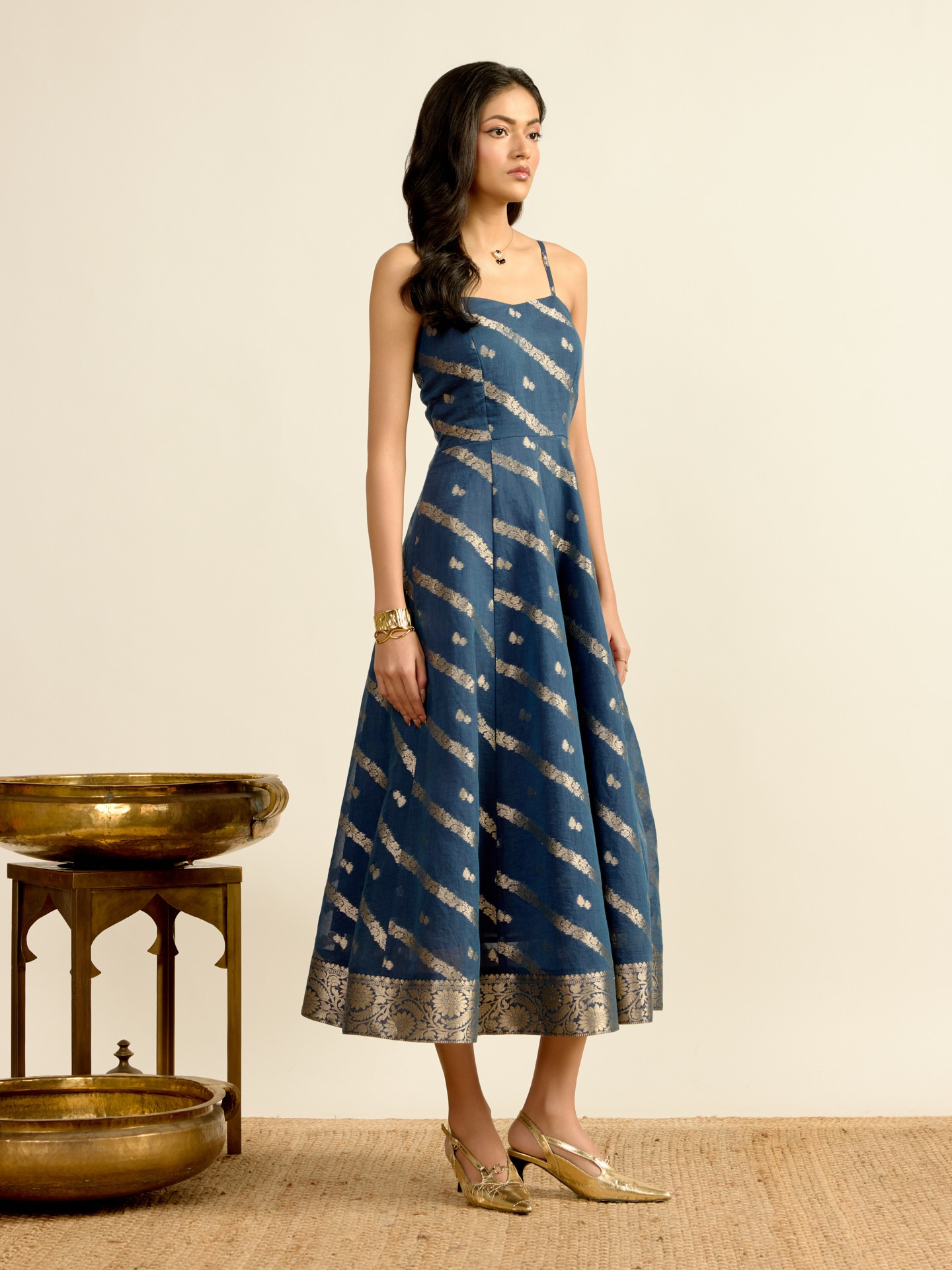 Royal Blue Sudiksha Festive Long Dress