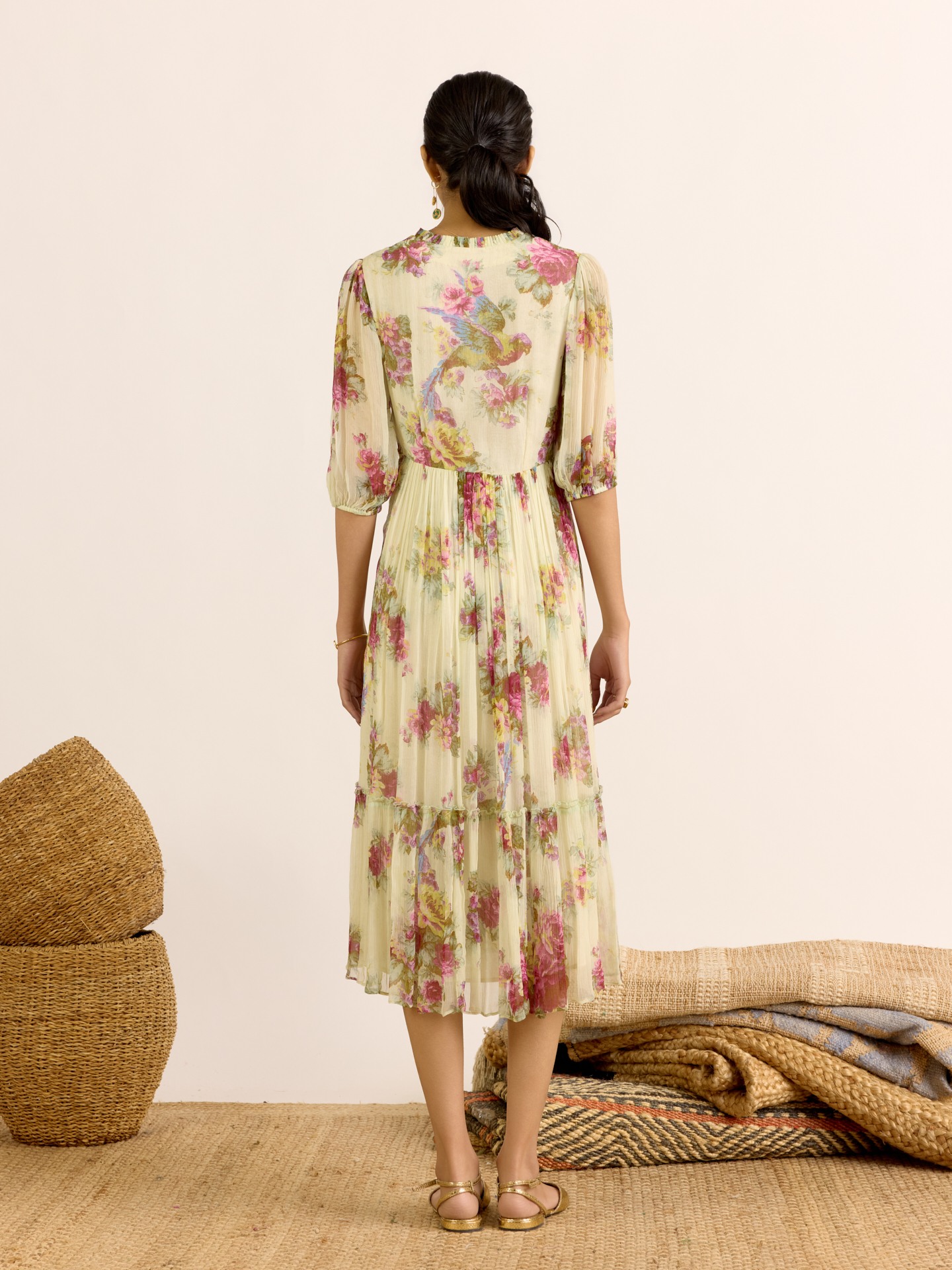 Off-White Reya Midi Dress