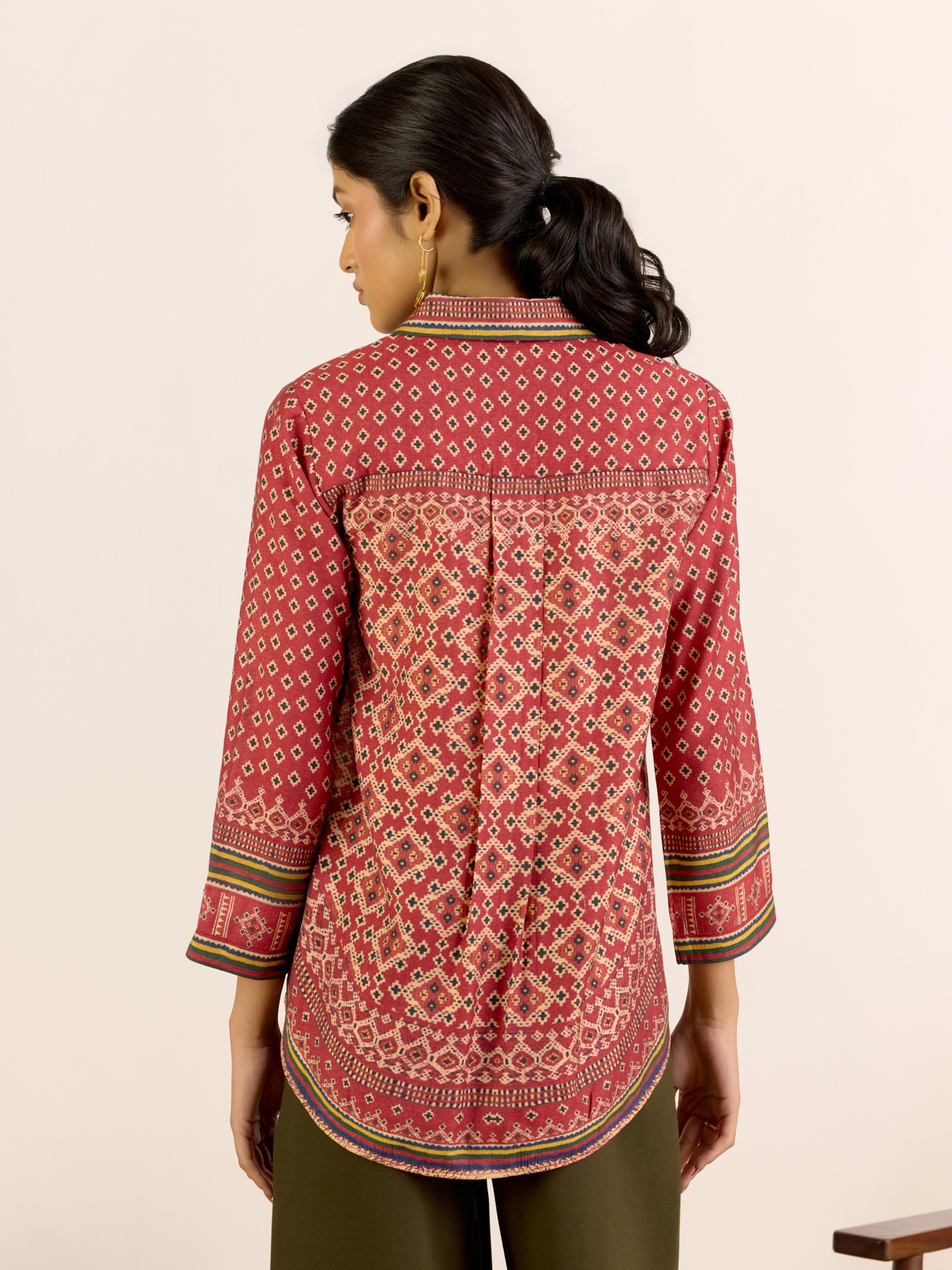Brick Red Maya Shirt