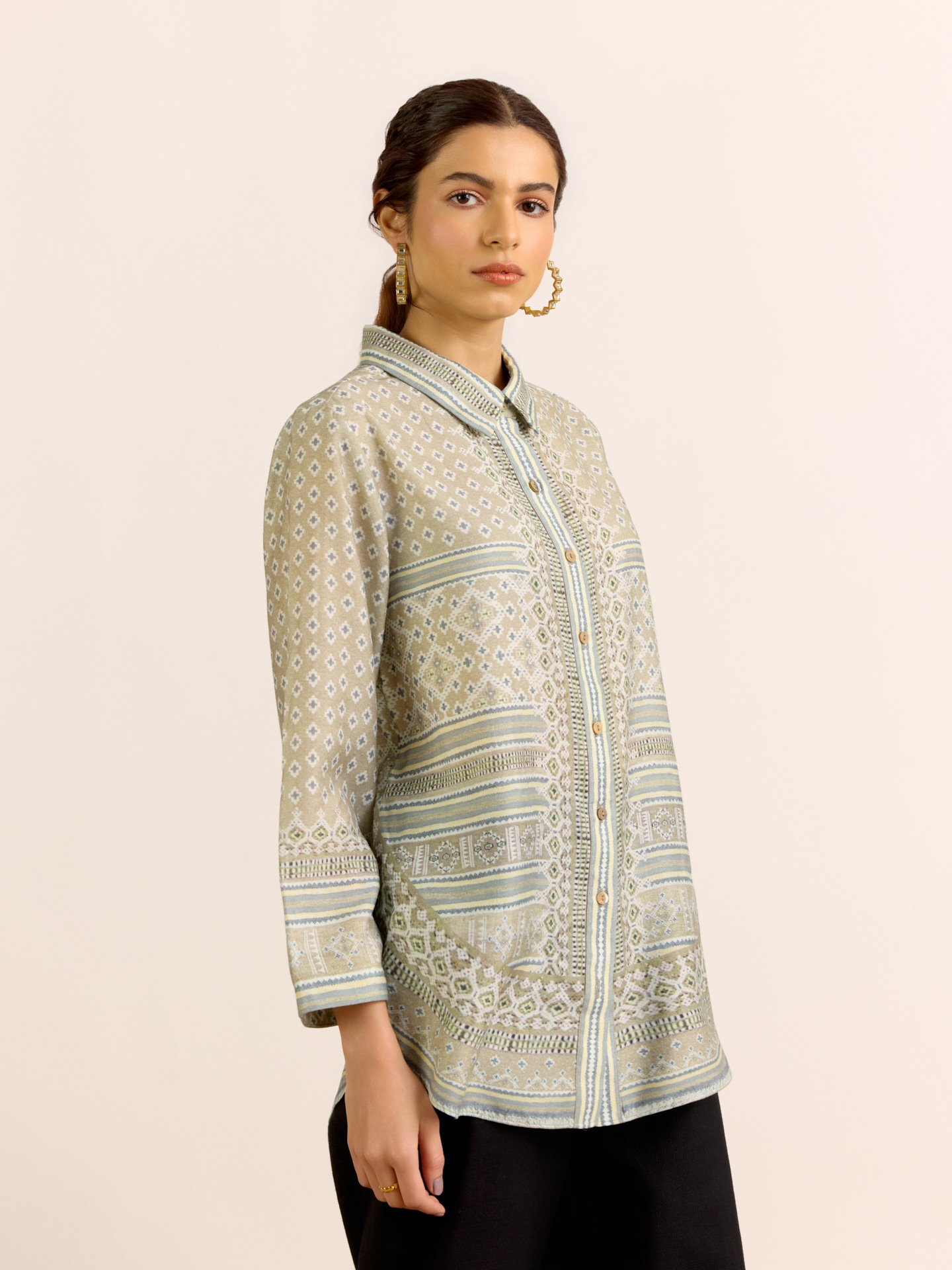 Grey Maya Shirt