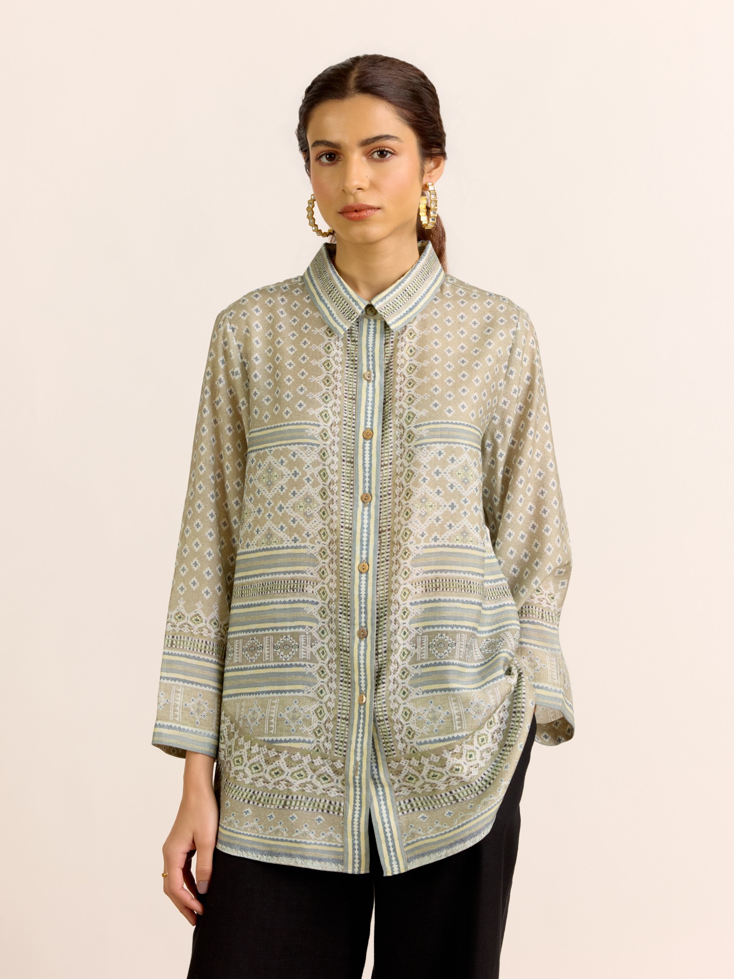 Grey Maya Shirt